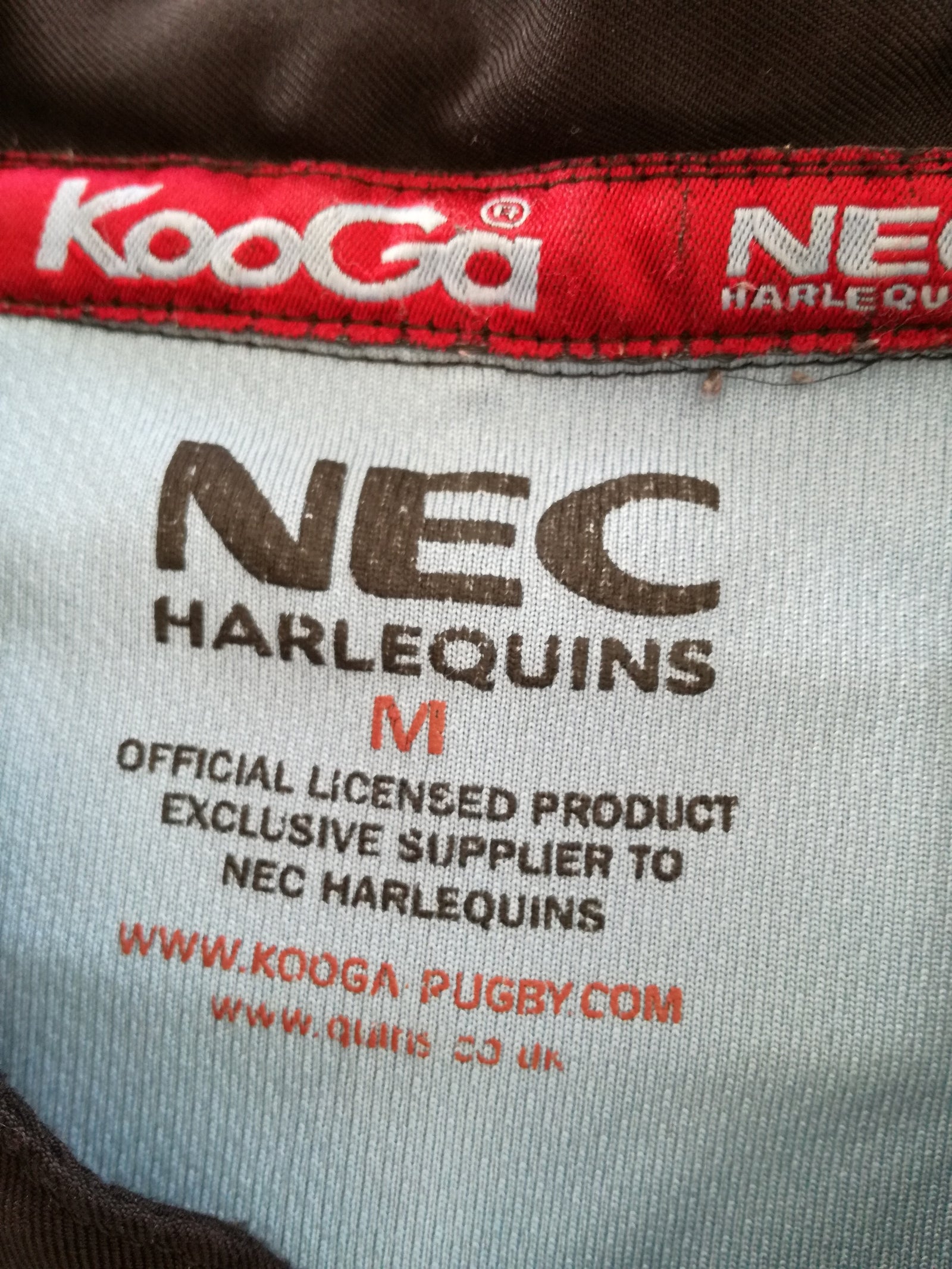 2003/04 Harlequins Home Pro-Fit Rugby Shirt (M)