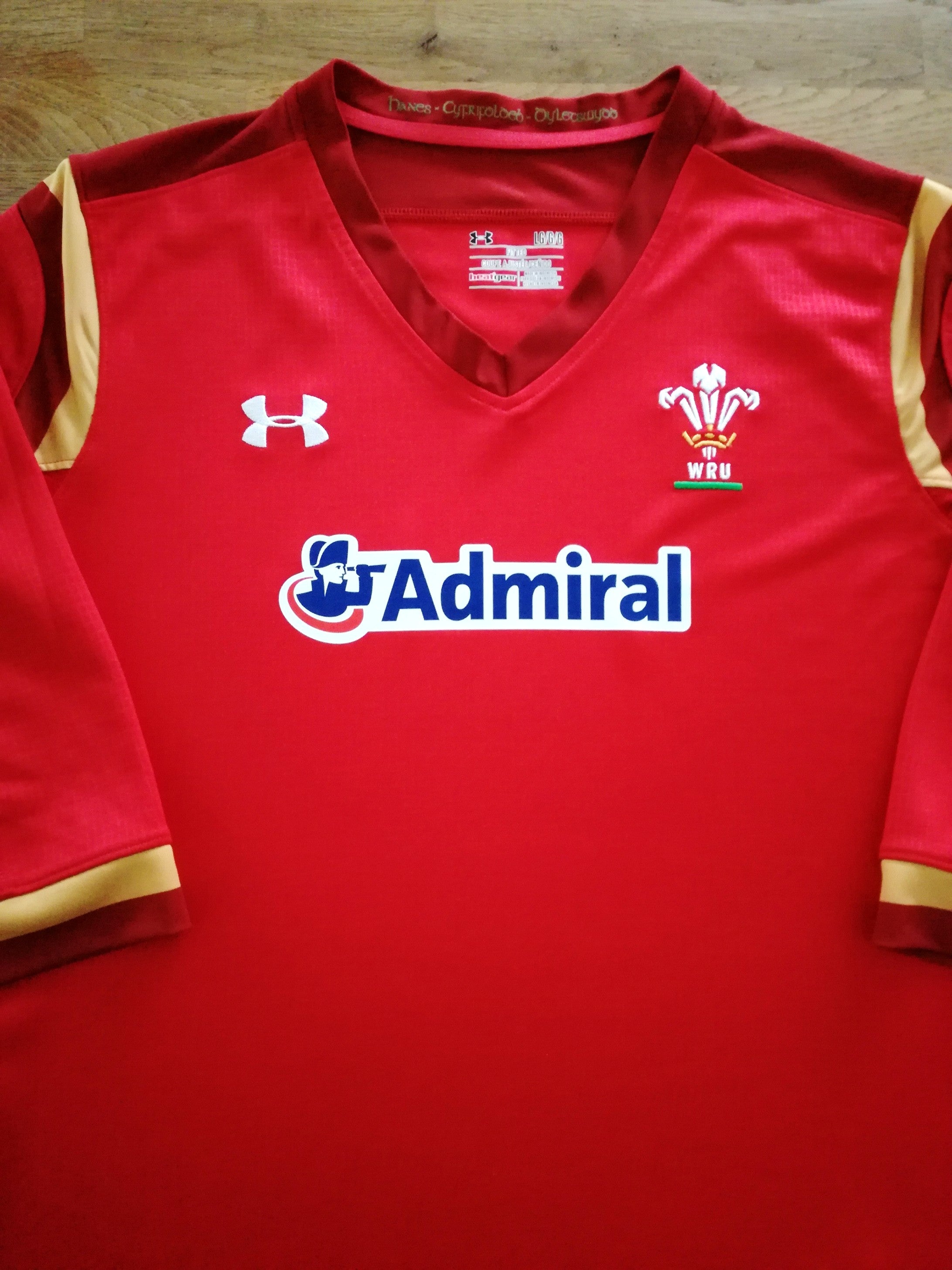 2015/16 Wales Home Woman's Rugby Shirt