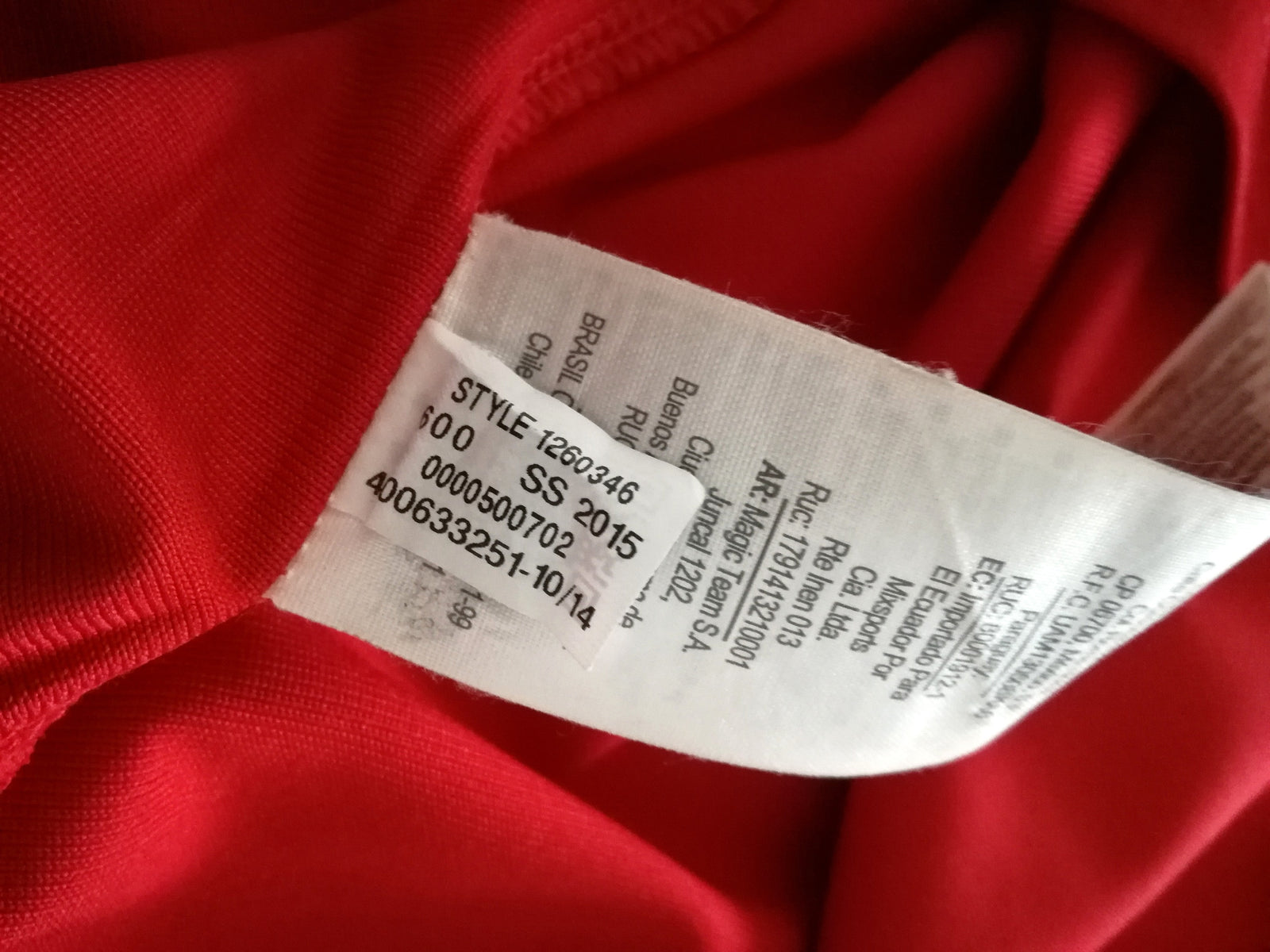 2015/16 Wales Home Rugby Shirt (W) (L)