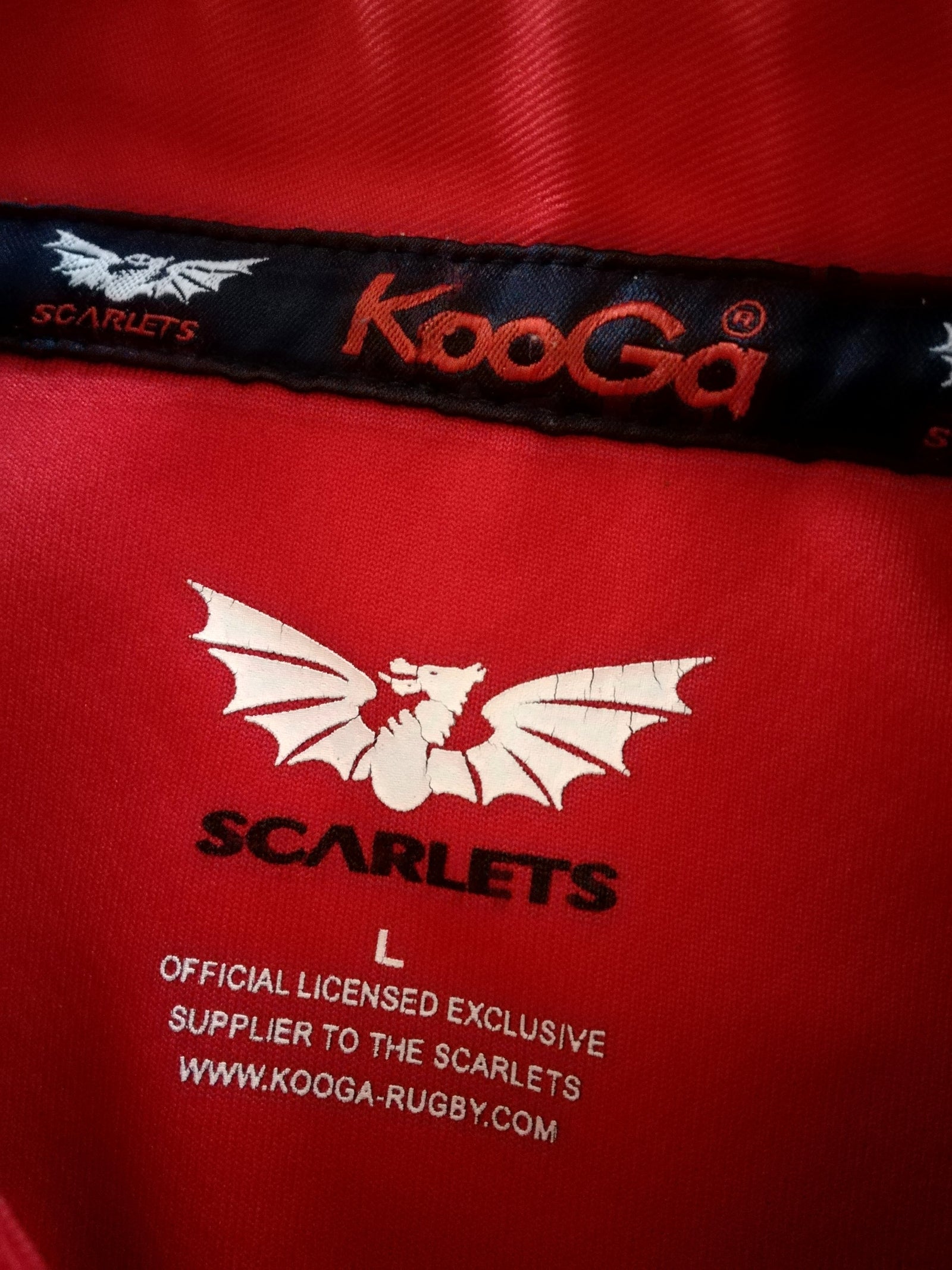 2005/06 Scarlets Home Rugby Shirt (L)