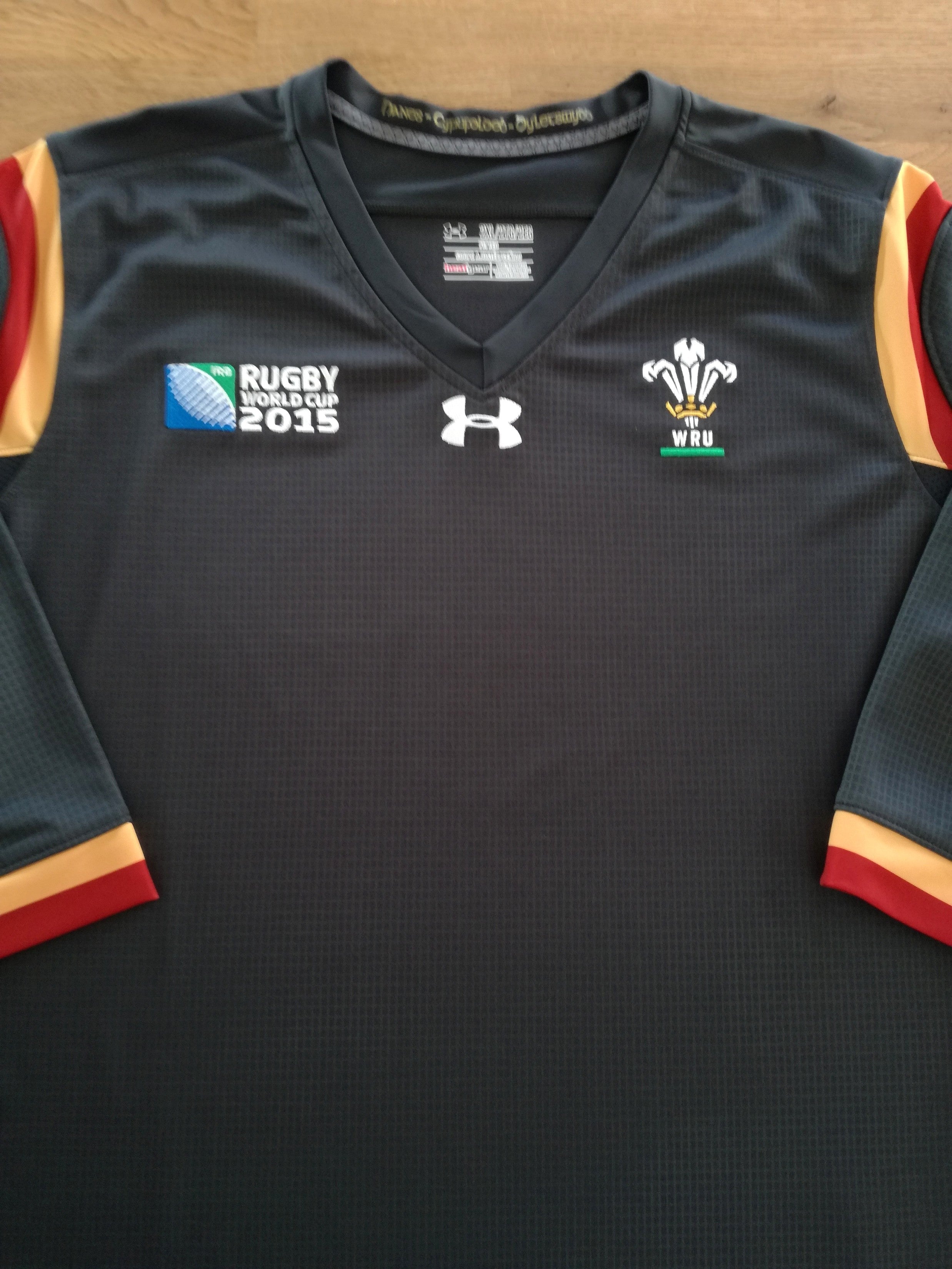 2015 Wales Away World Cup Pro-Fit Woman's Rugby Shirt