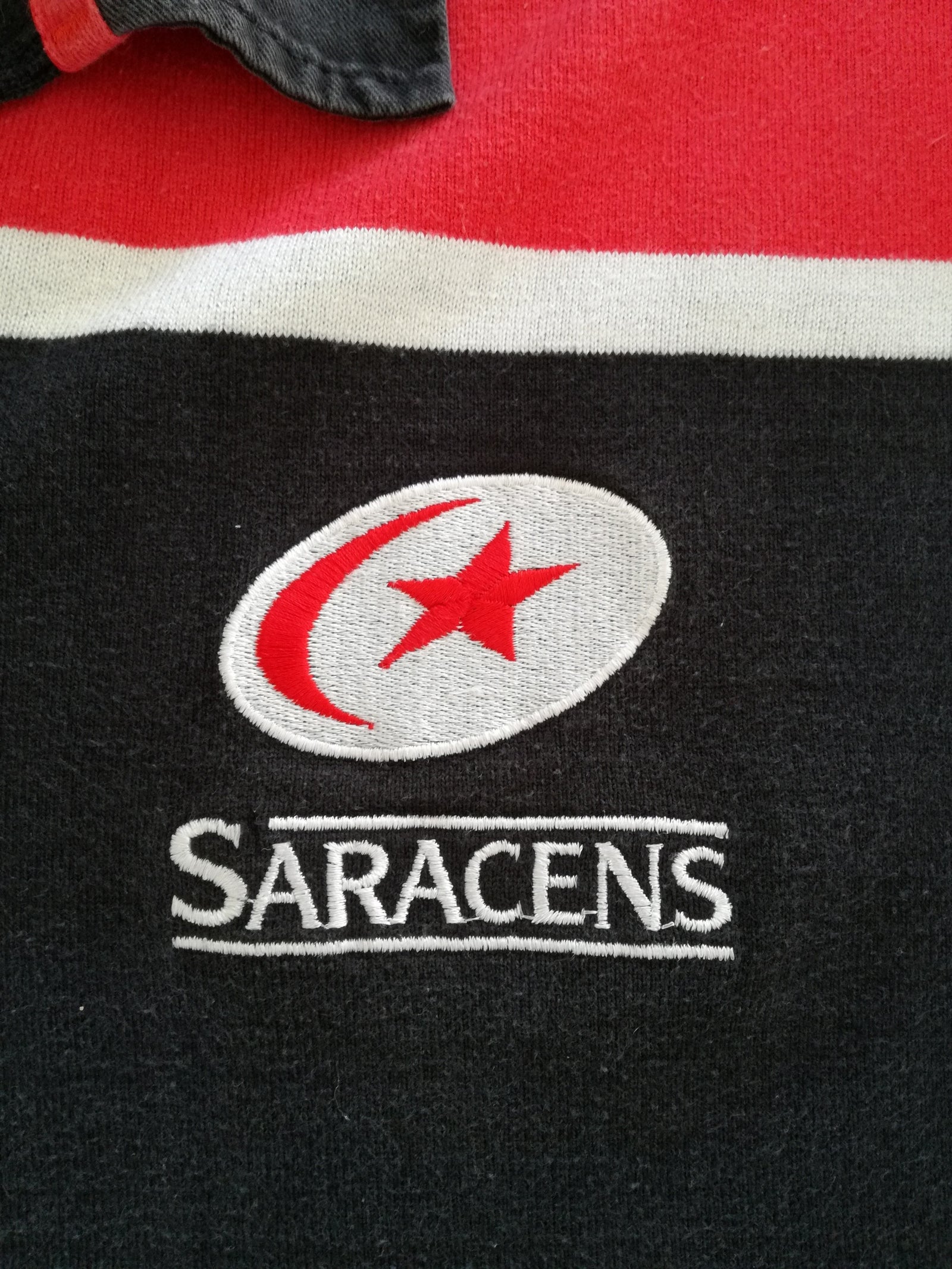 1999/00 Saracens Home Rugby Shirt (XL)