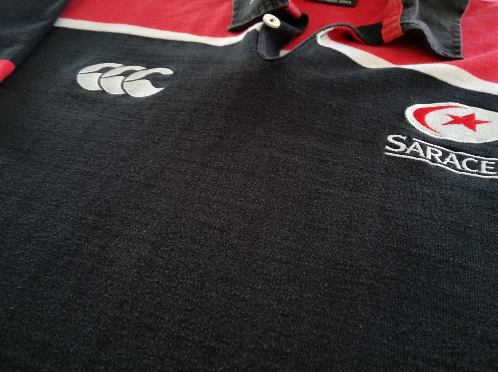 1999/00 Saracens Home Rugby Shirt (XL)