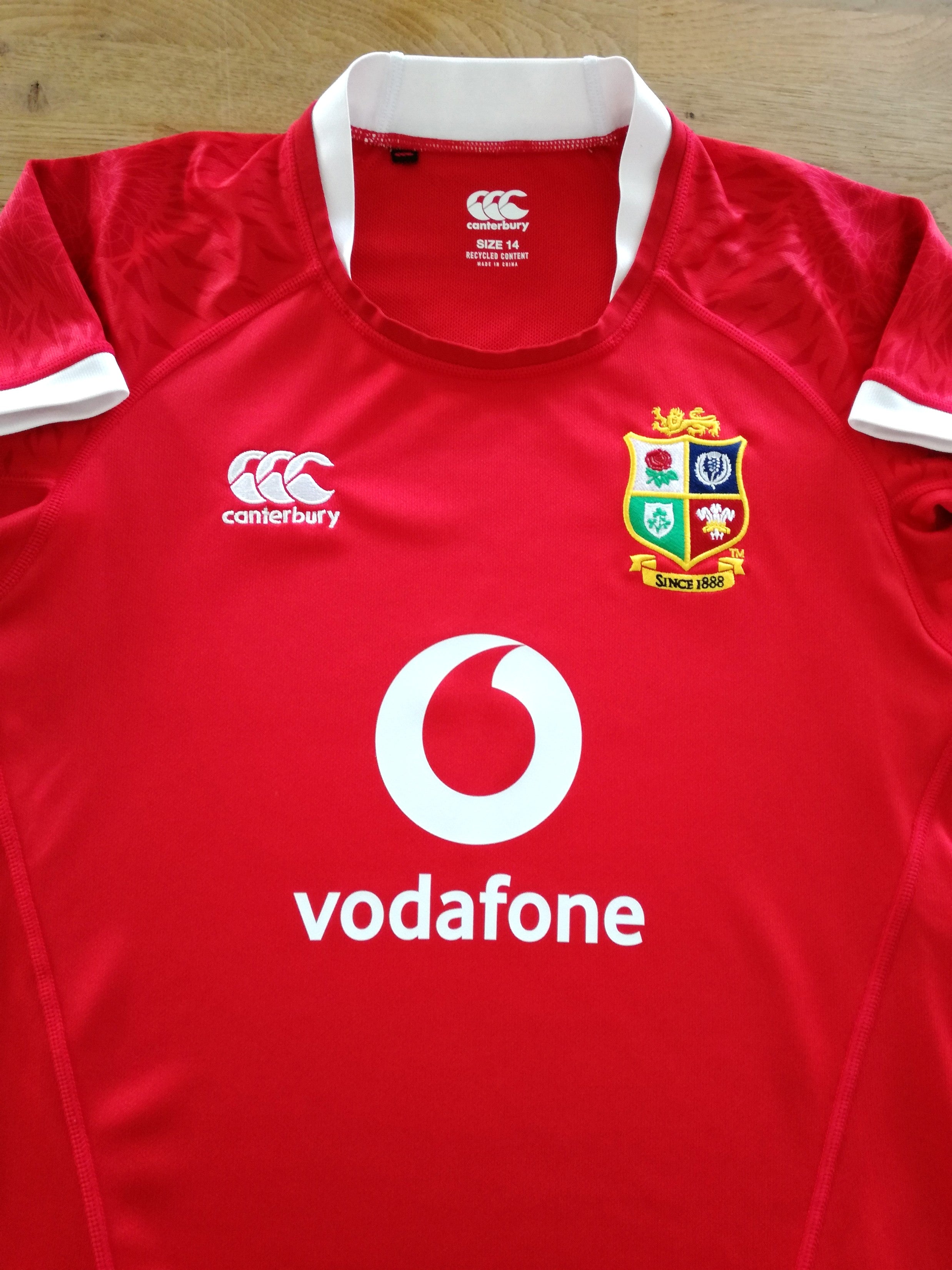 2021 British & Irish Lions Vapodri Woman's Rugby Shirt