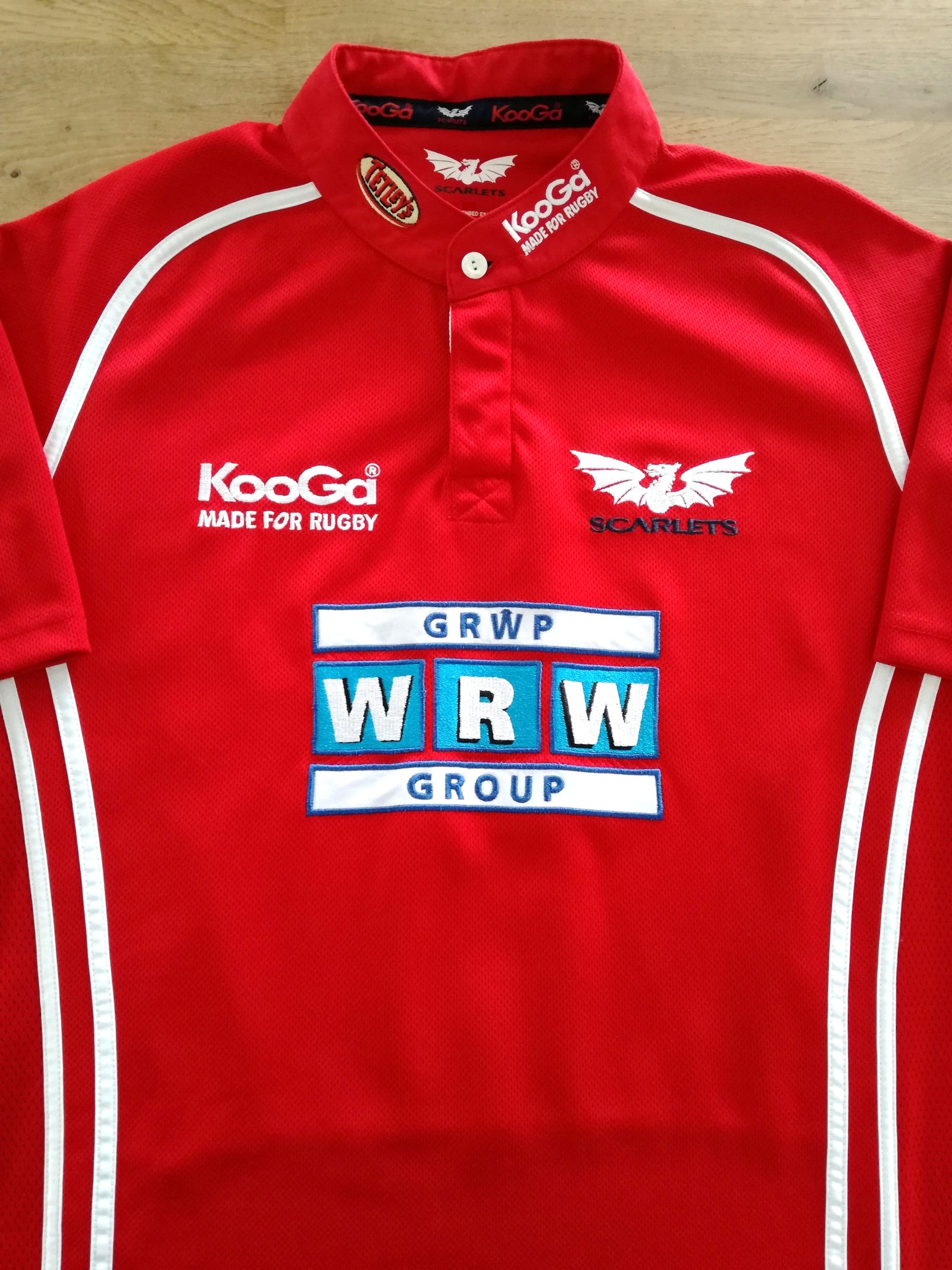 2005/06 Scarlets Home Rugby Shirt