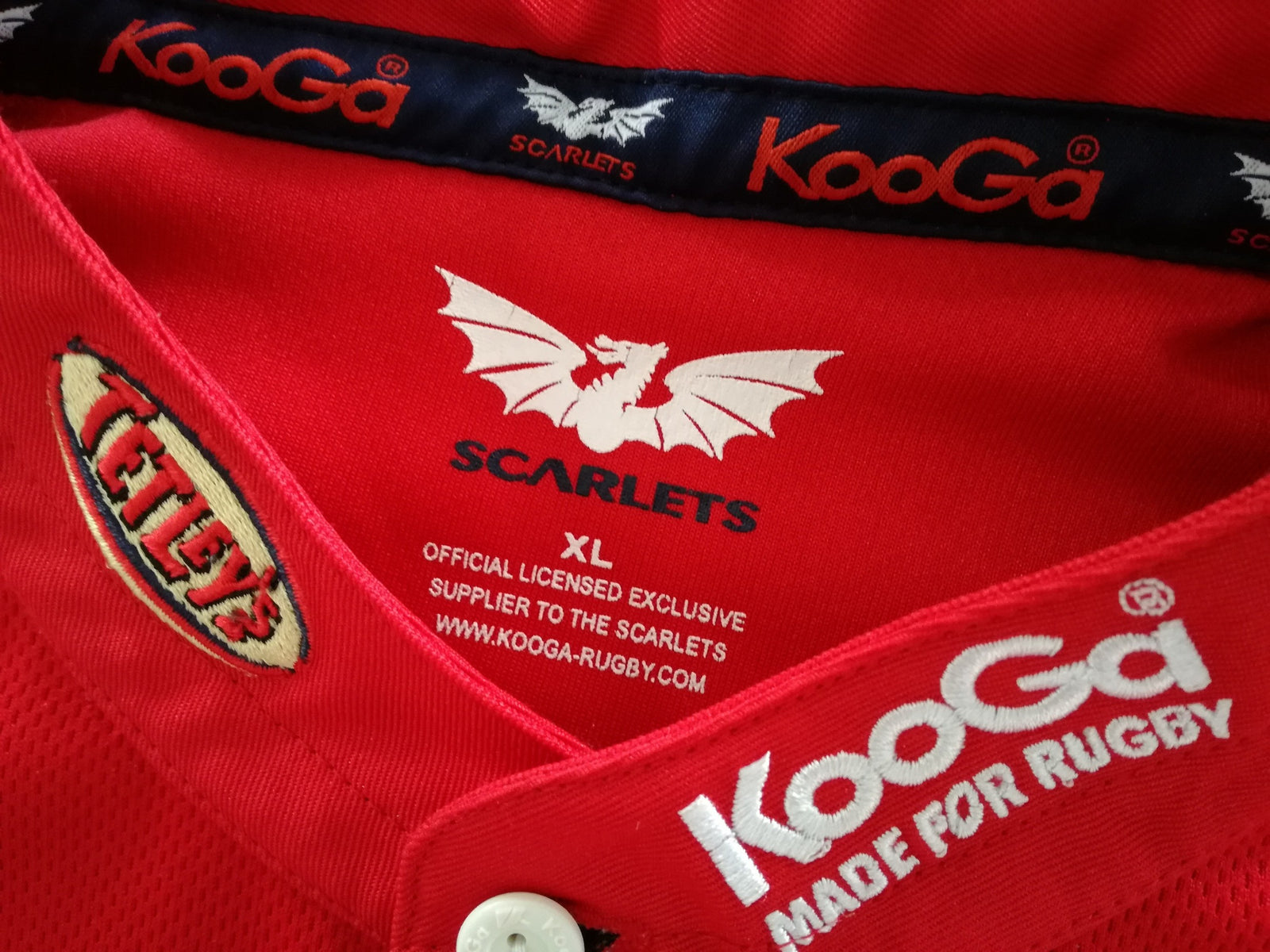 2005/06 Scarlets Home Rugby Shirt (L)
