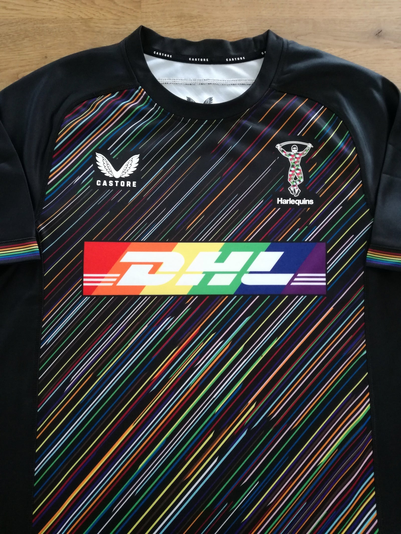 2023/24 Harlequins 'LGBTQ+' Rugby Shirt