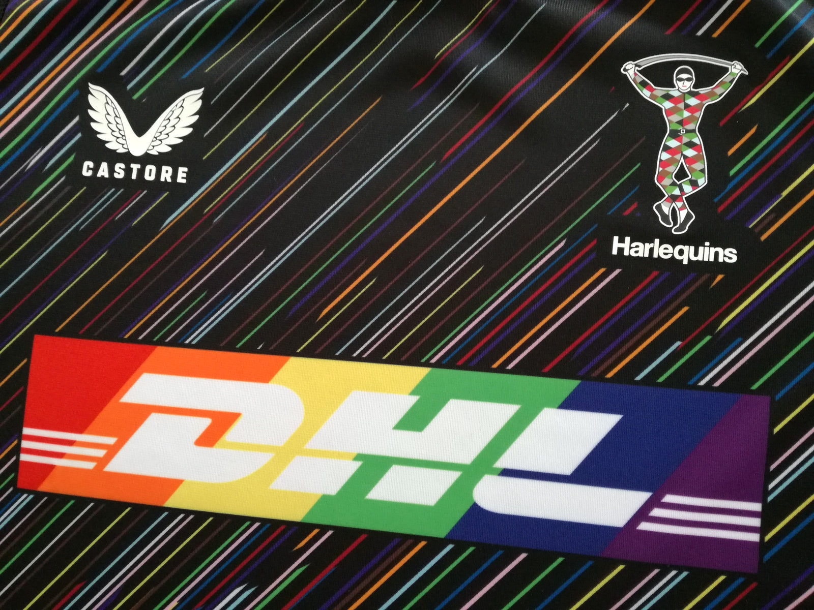 2023/24 Harlequins 'LGBTQ+' Rugby Shirt (L)
