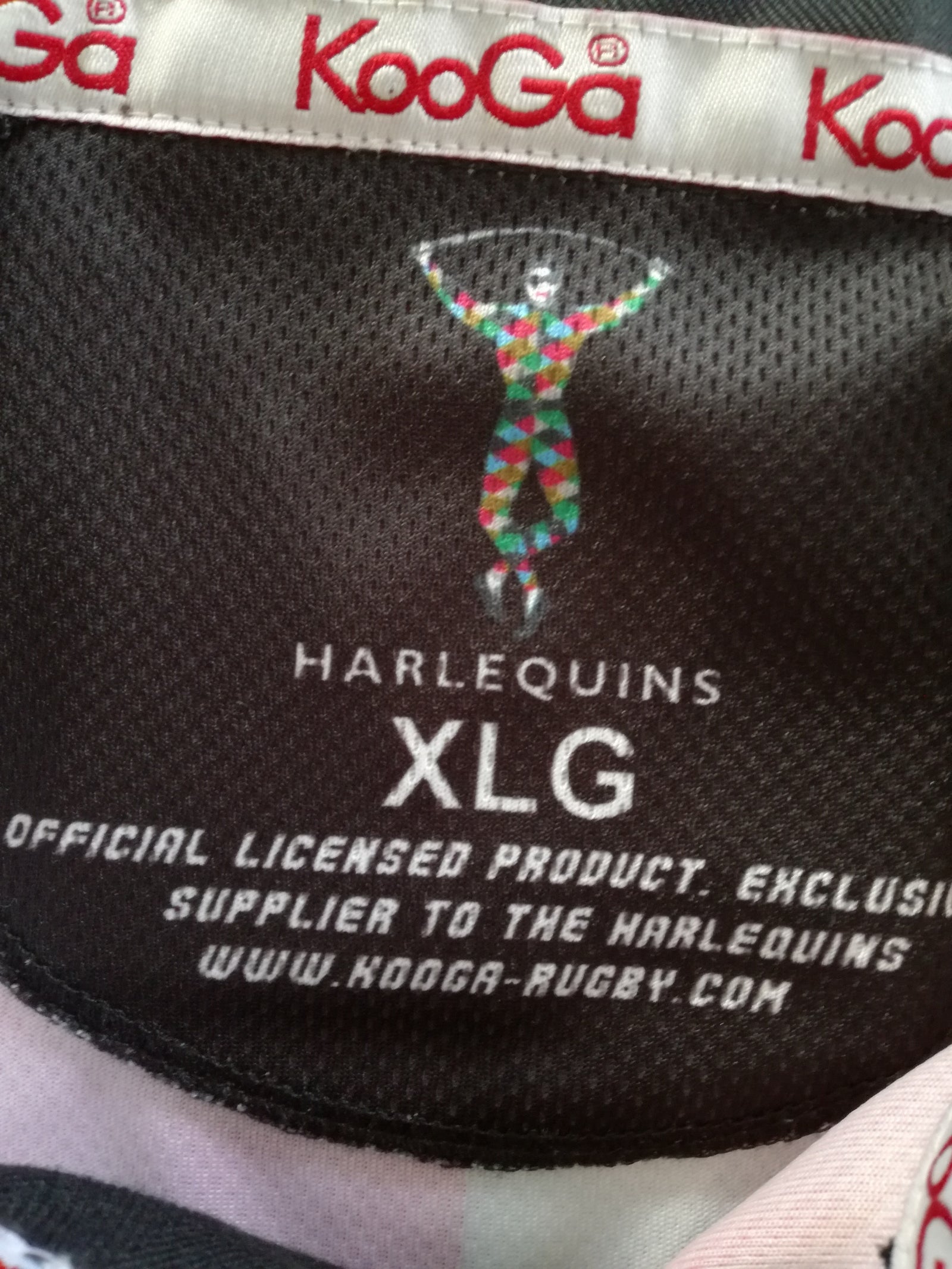 2009/10 Harlequins Home Rugby Shirt (XL)