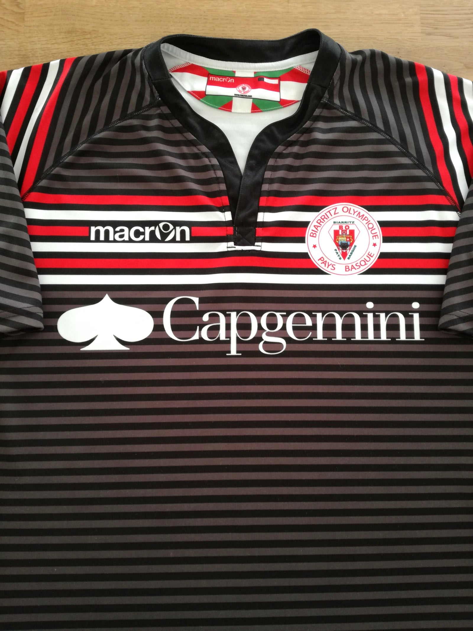 2015/16 Biarritz Olympique Away Rugby Shirt