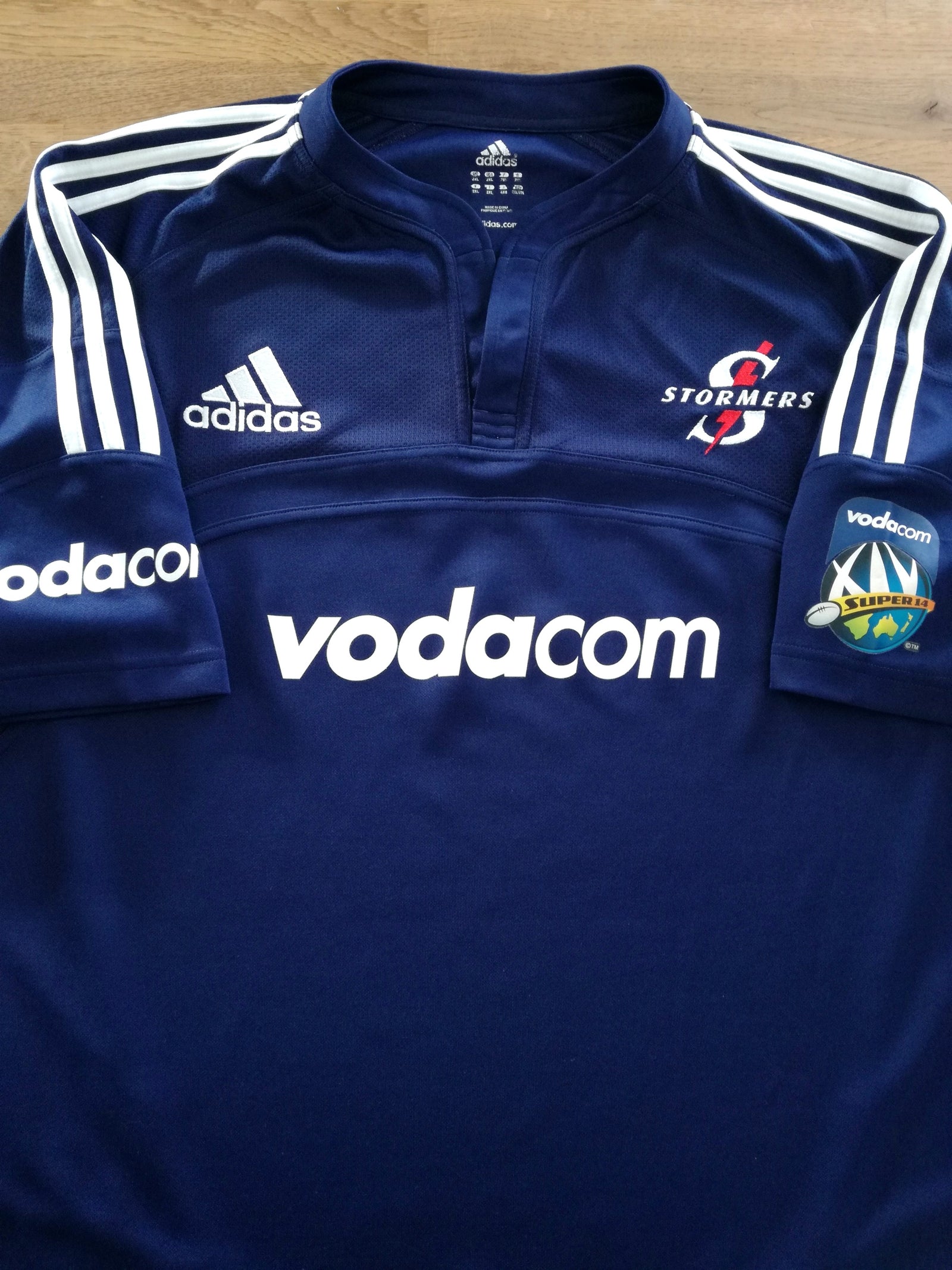 2007 Stormers Home Super14 Rugby Shirt
