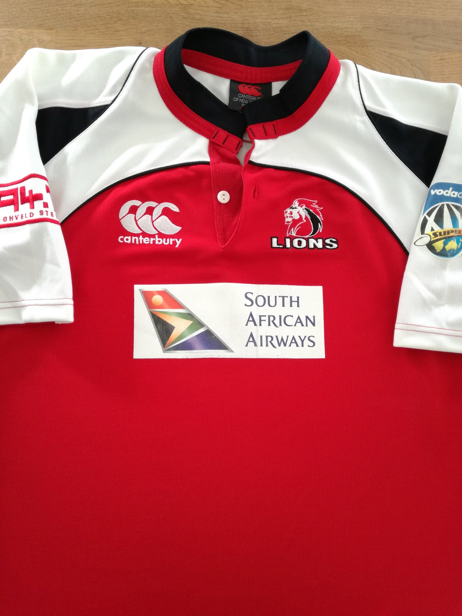 2007 Lions Home Super14 Rugby Shirt