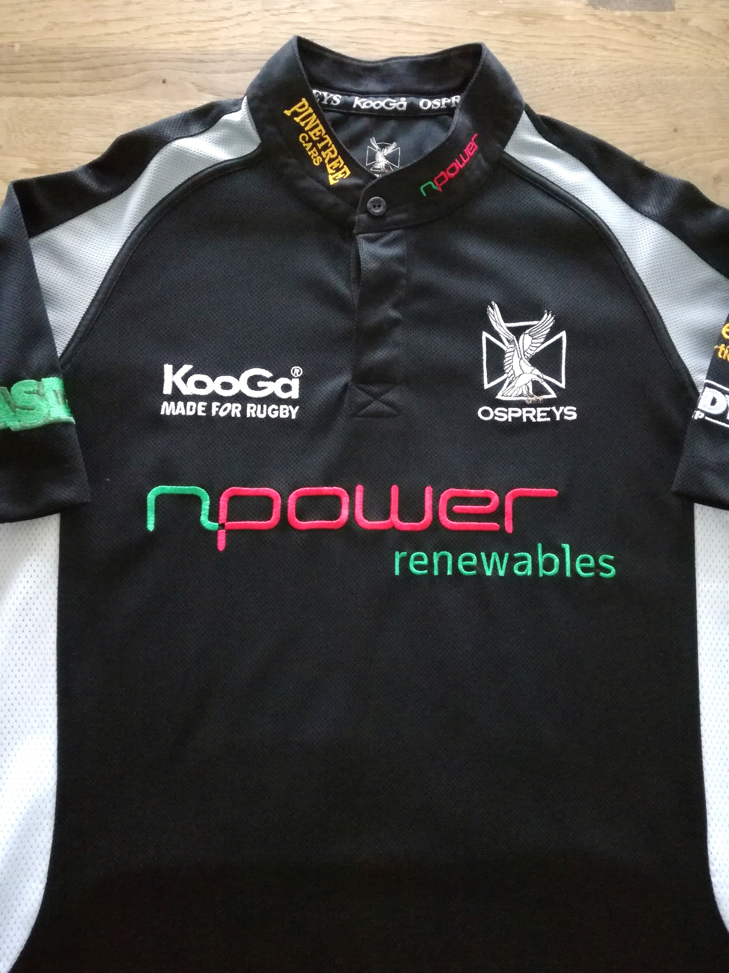 2005/06 Ospreys Home Rugby Shirt