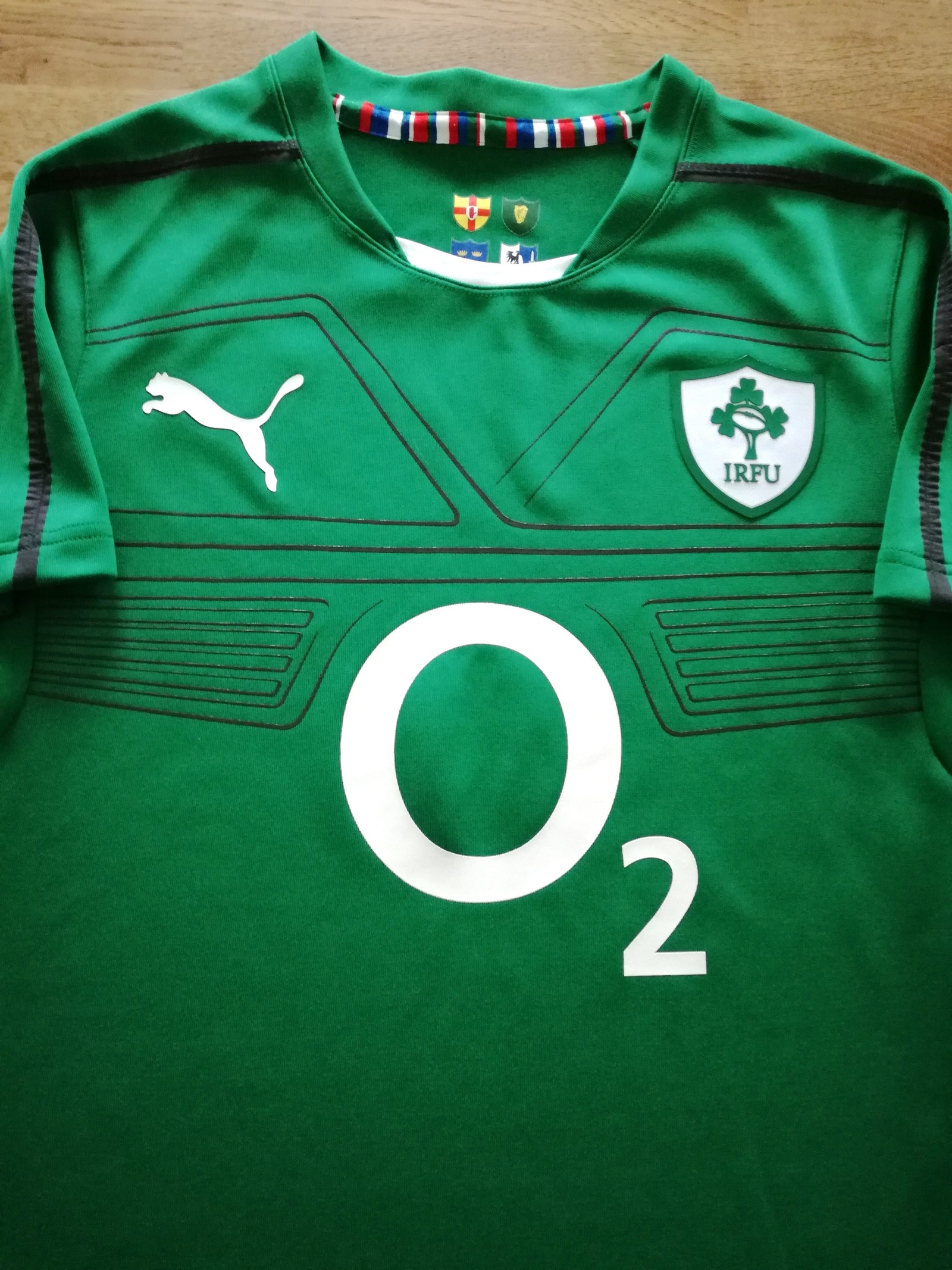 2013/14 Ireland Home Pro-Fit Rugby Shirt