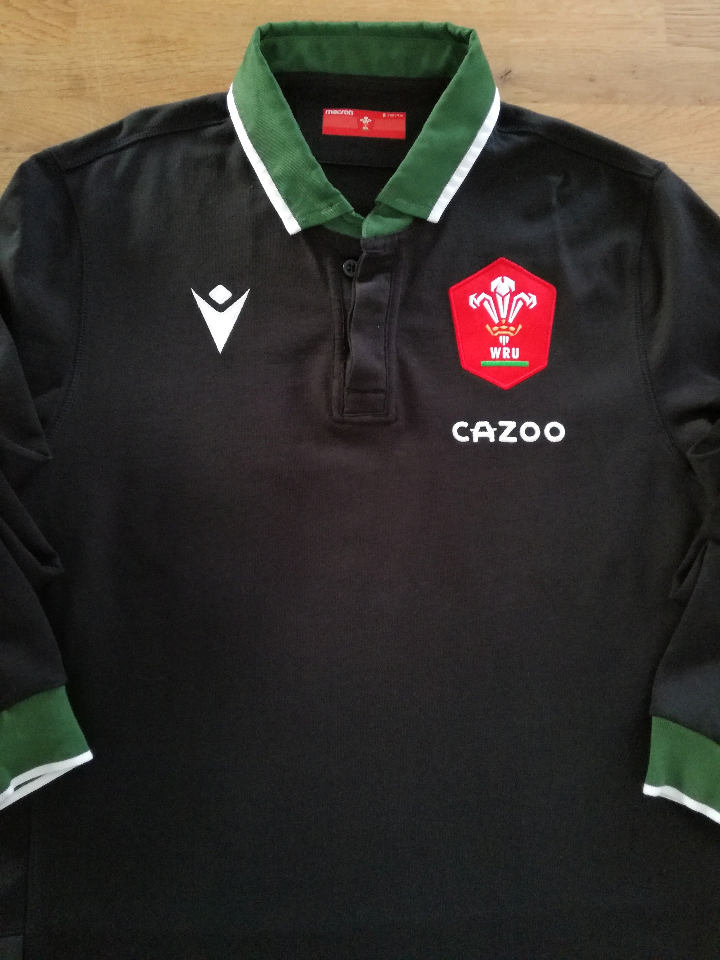 2021/22 Wales Away Long Sleeve Rugby Shirt