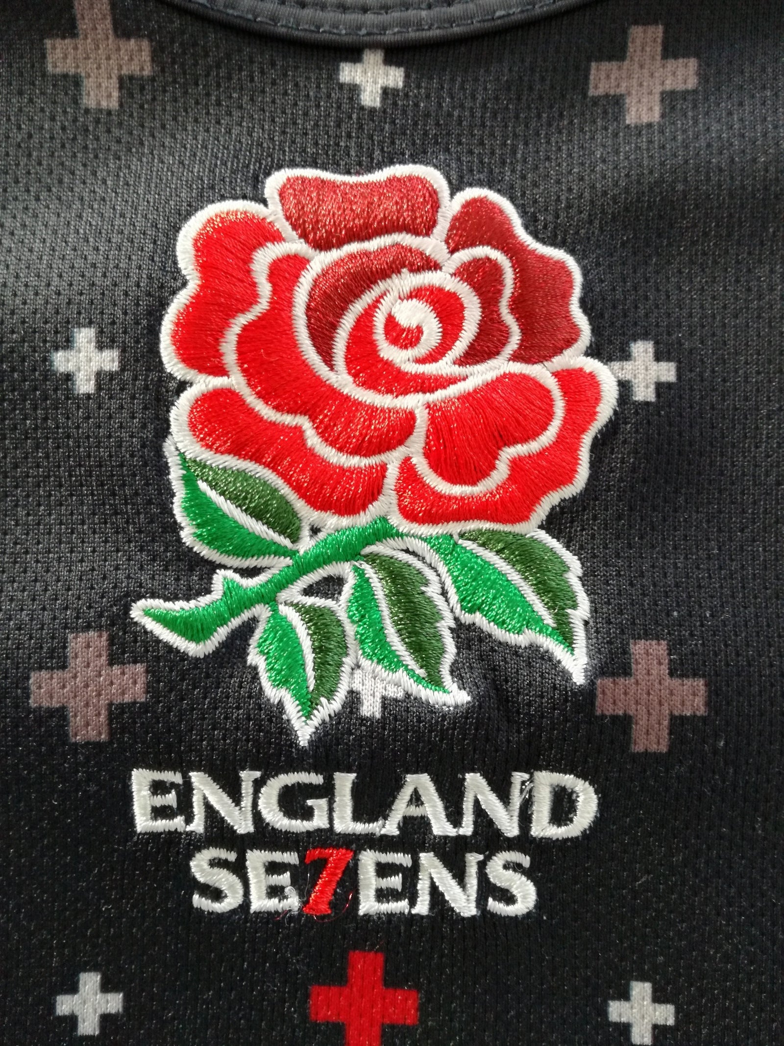 2014/15 England Sevens Away Rugby Shirt (L)