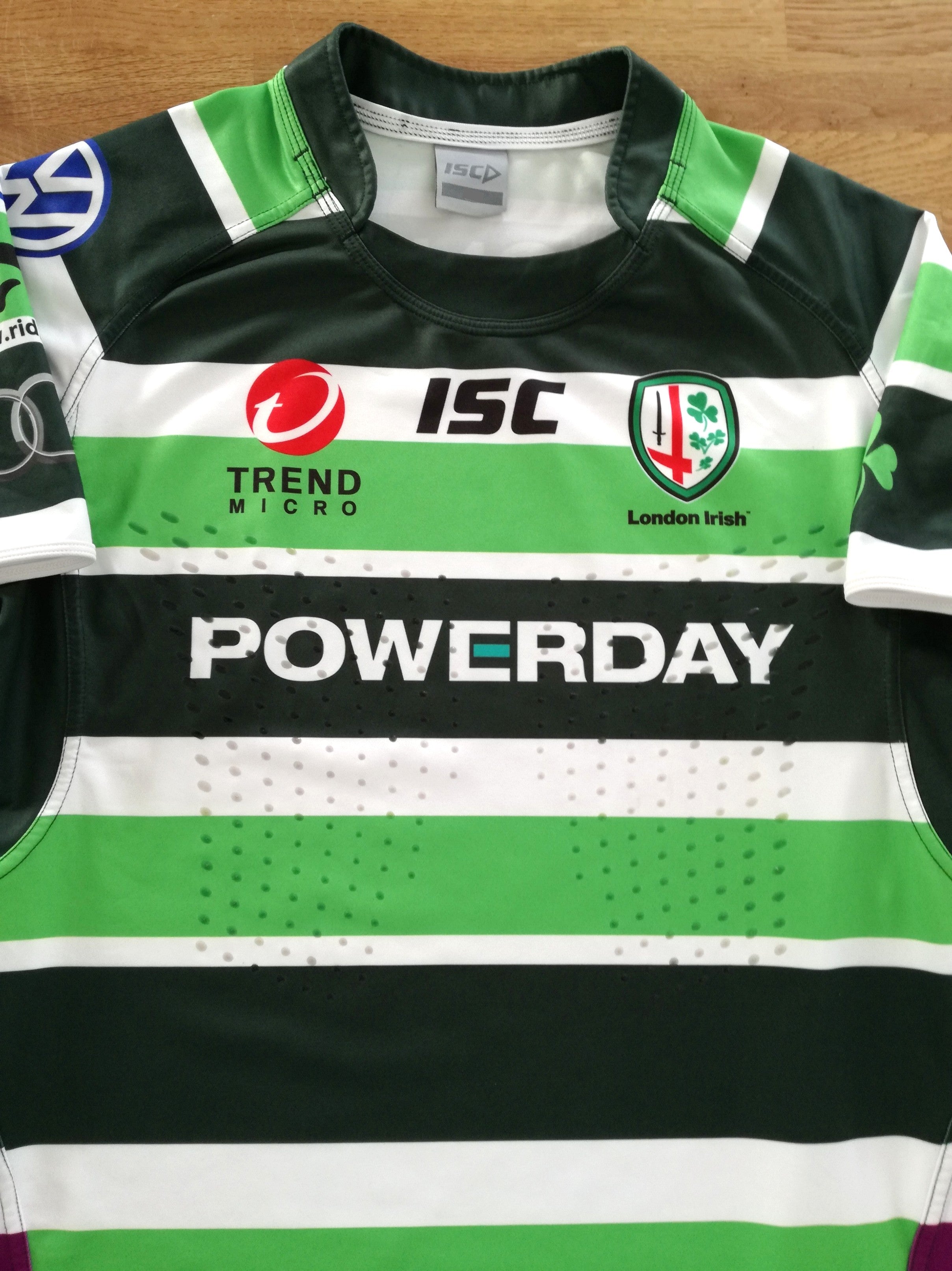 2013/14 London Irish Cup Player Issue Rugby Shirt