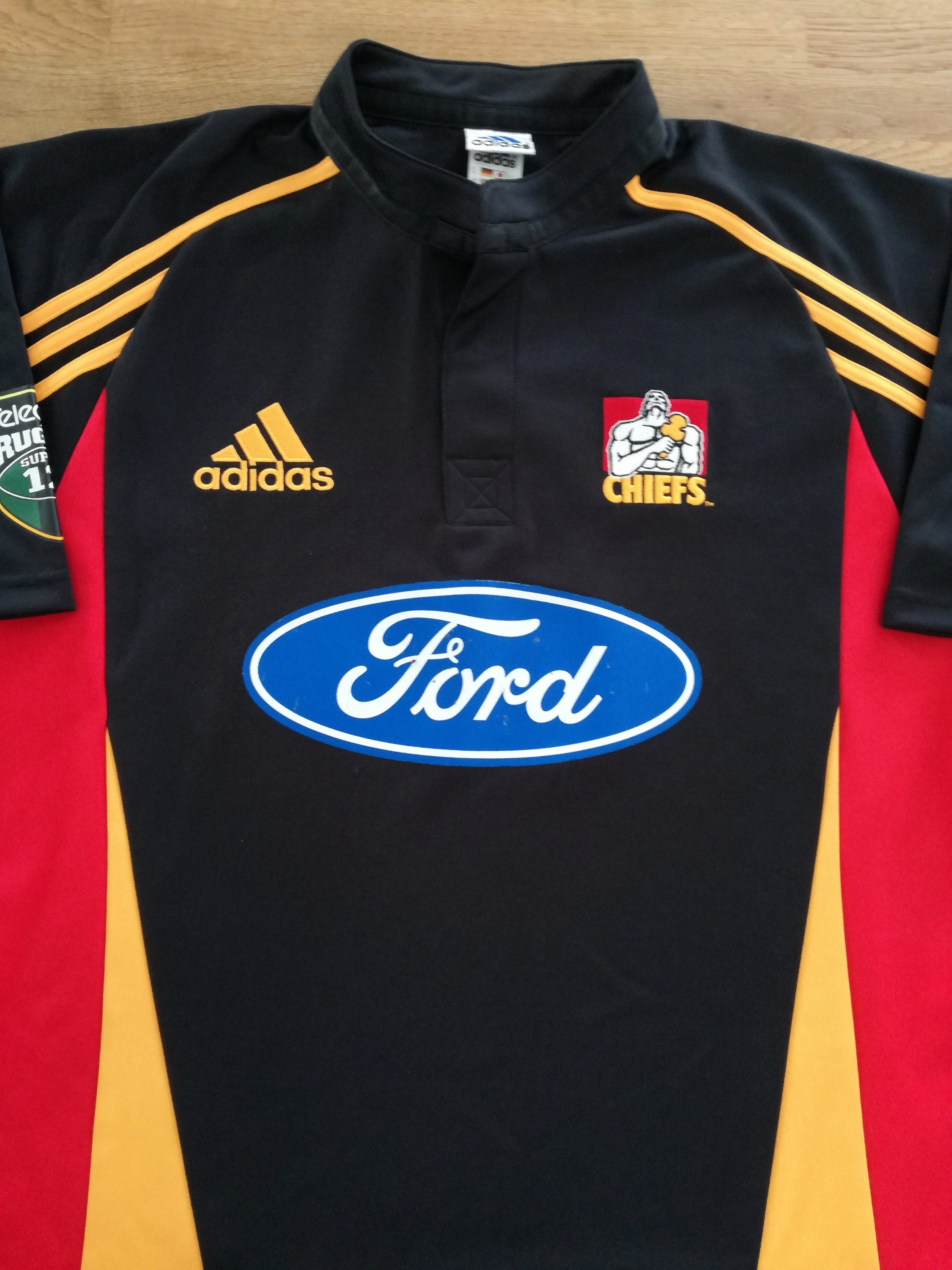 2001 Chiefs Home Super12 Rugby Shirt