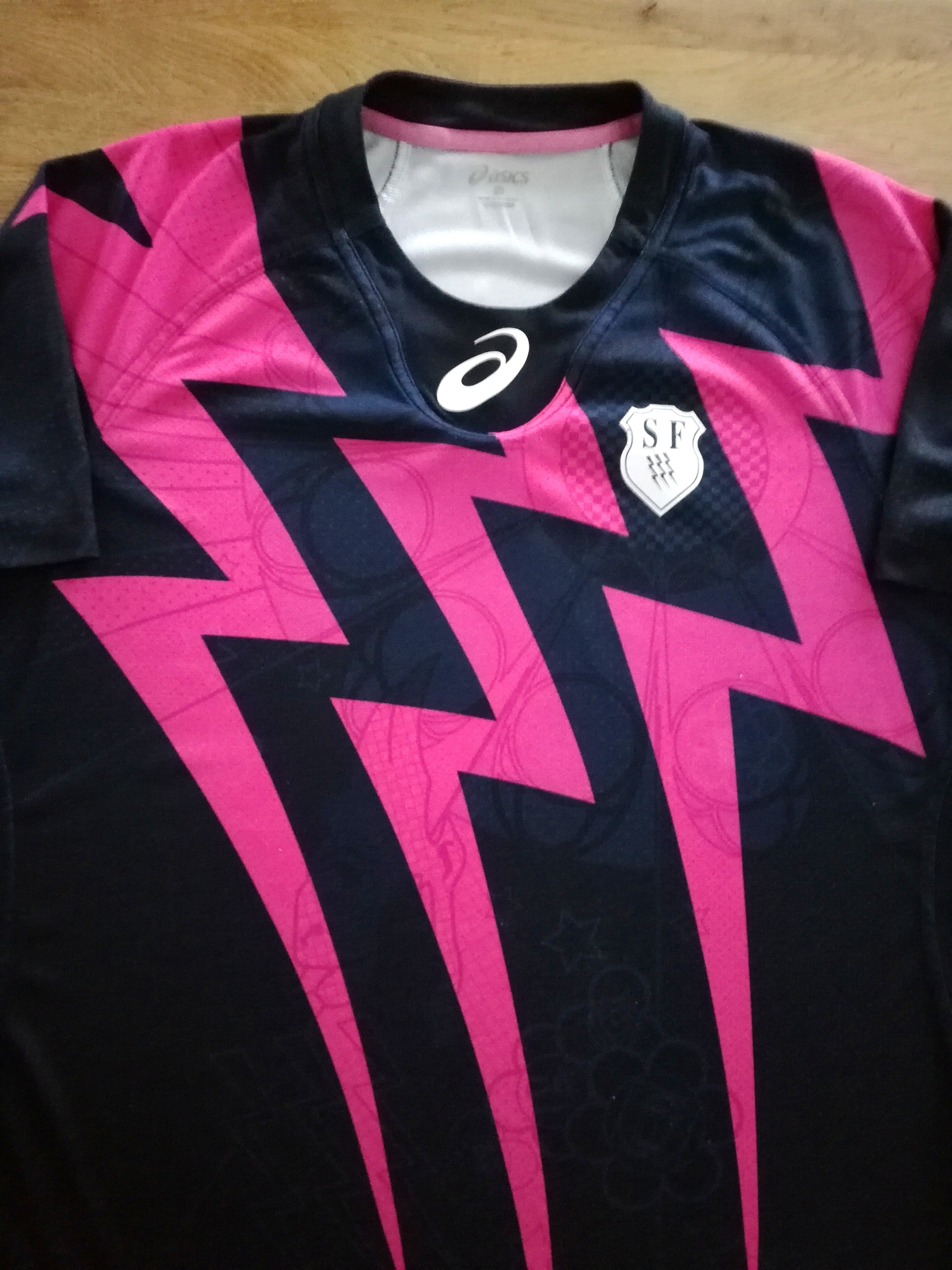 2015/16 Stade Français Home Rugby Shirt