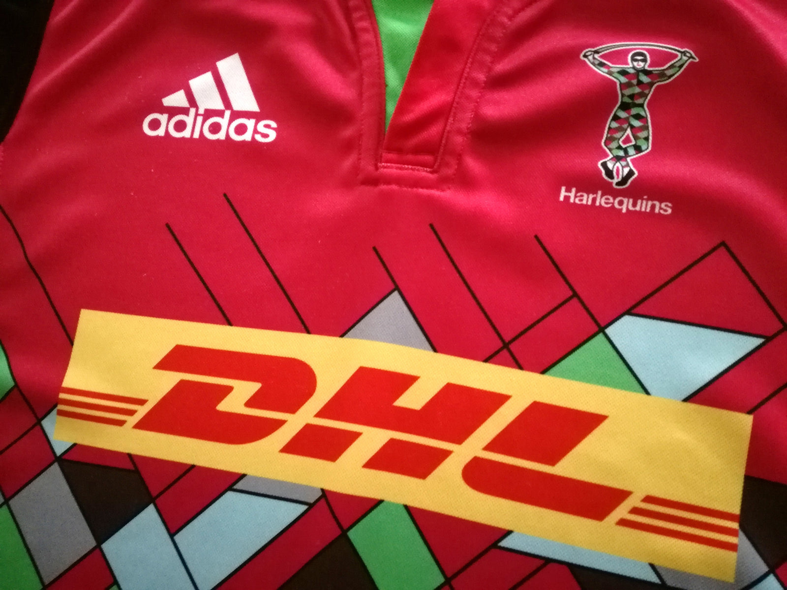 2014 Harlequins Big Game 7 Rugby Shirt (L)