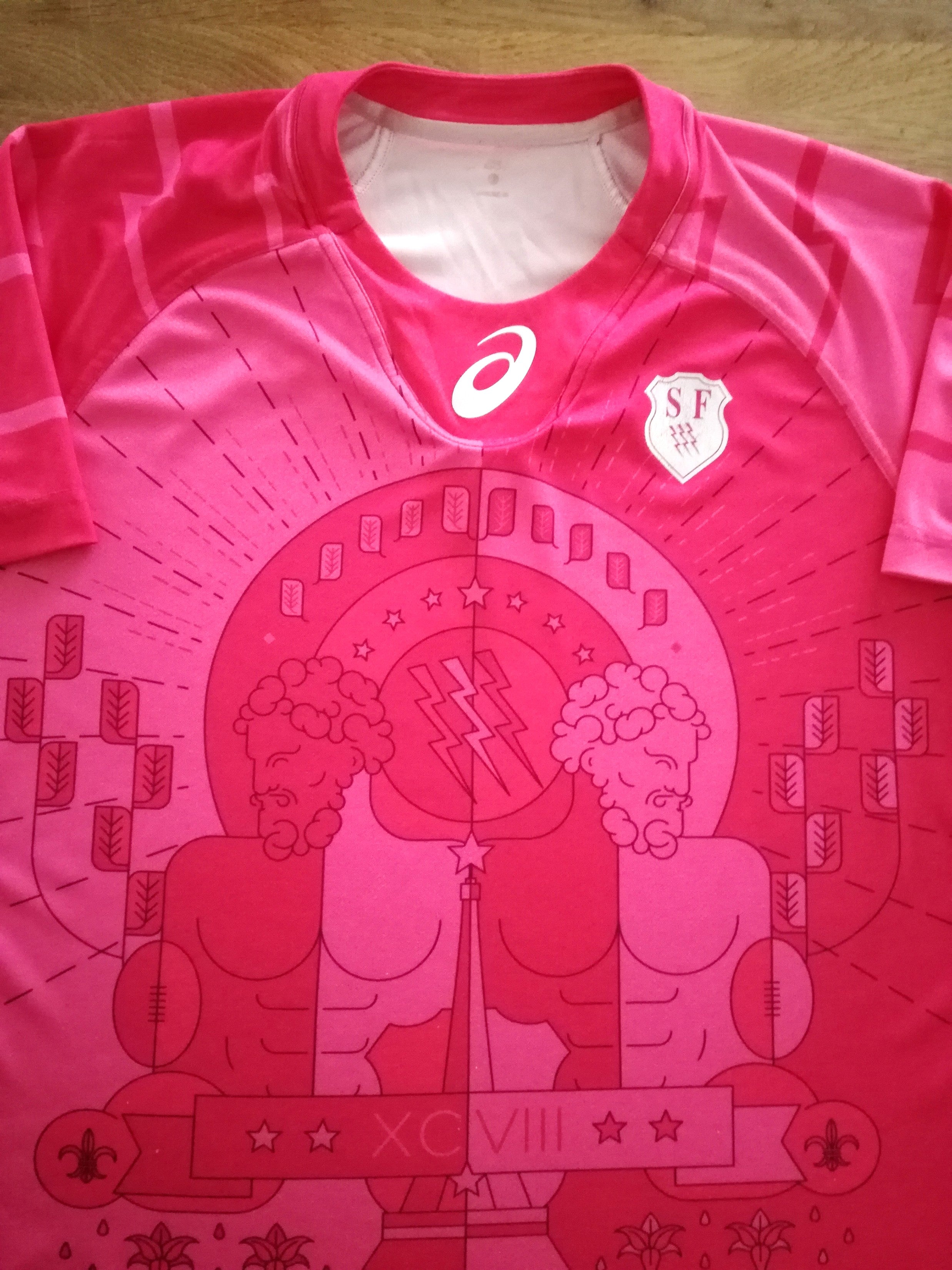 2015/16 Stade Français Away Rugby Shirt