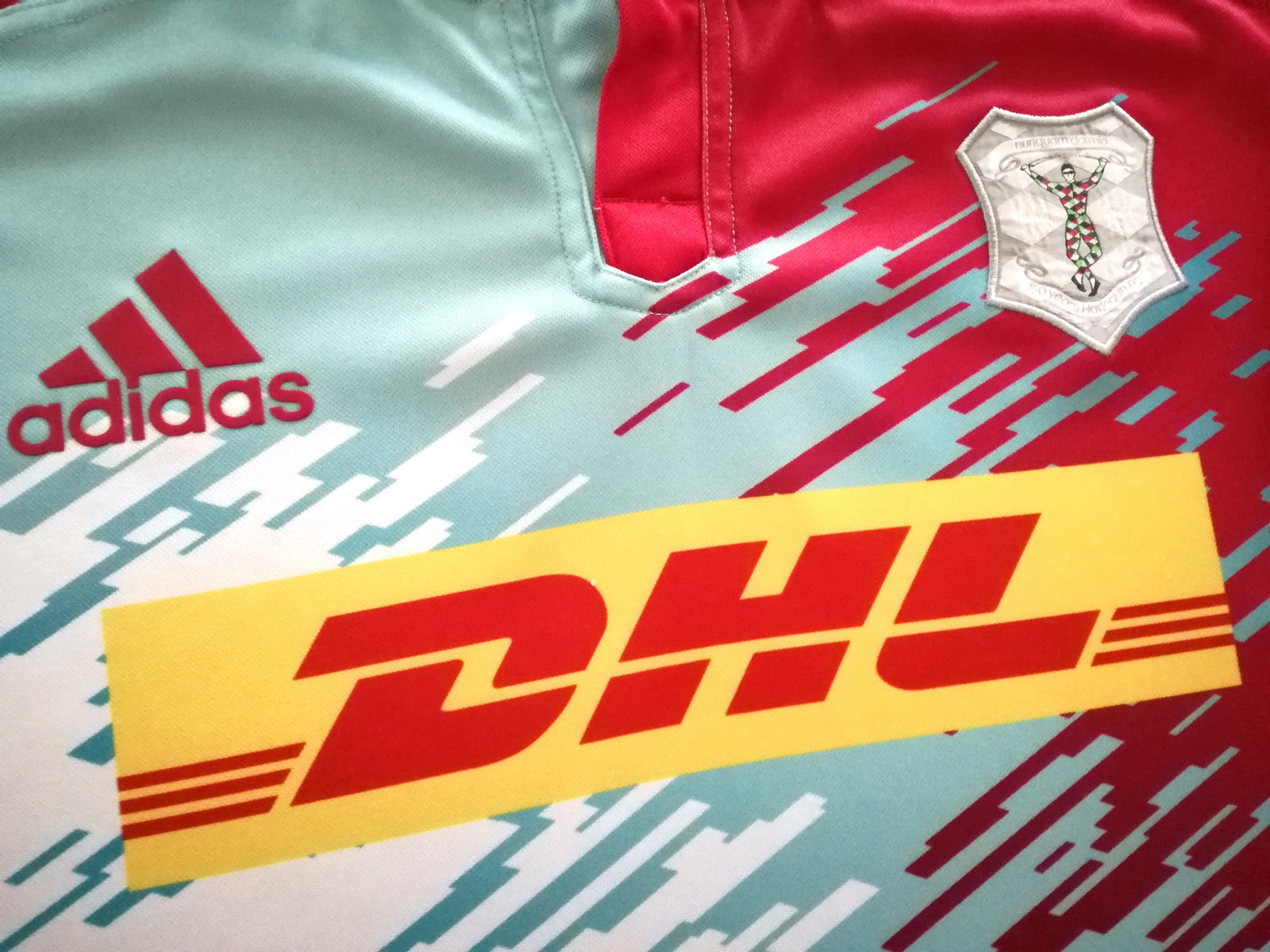 2016/17 Harlequins Away 150th Anniversary' Rugby Shirt (XL)