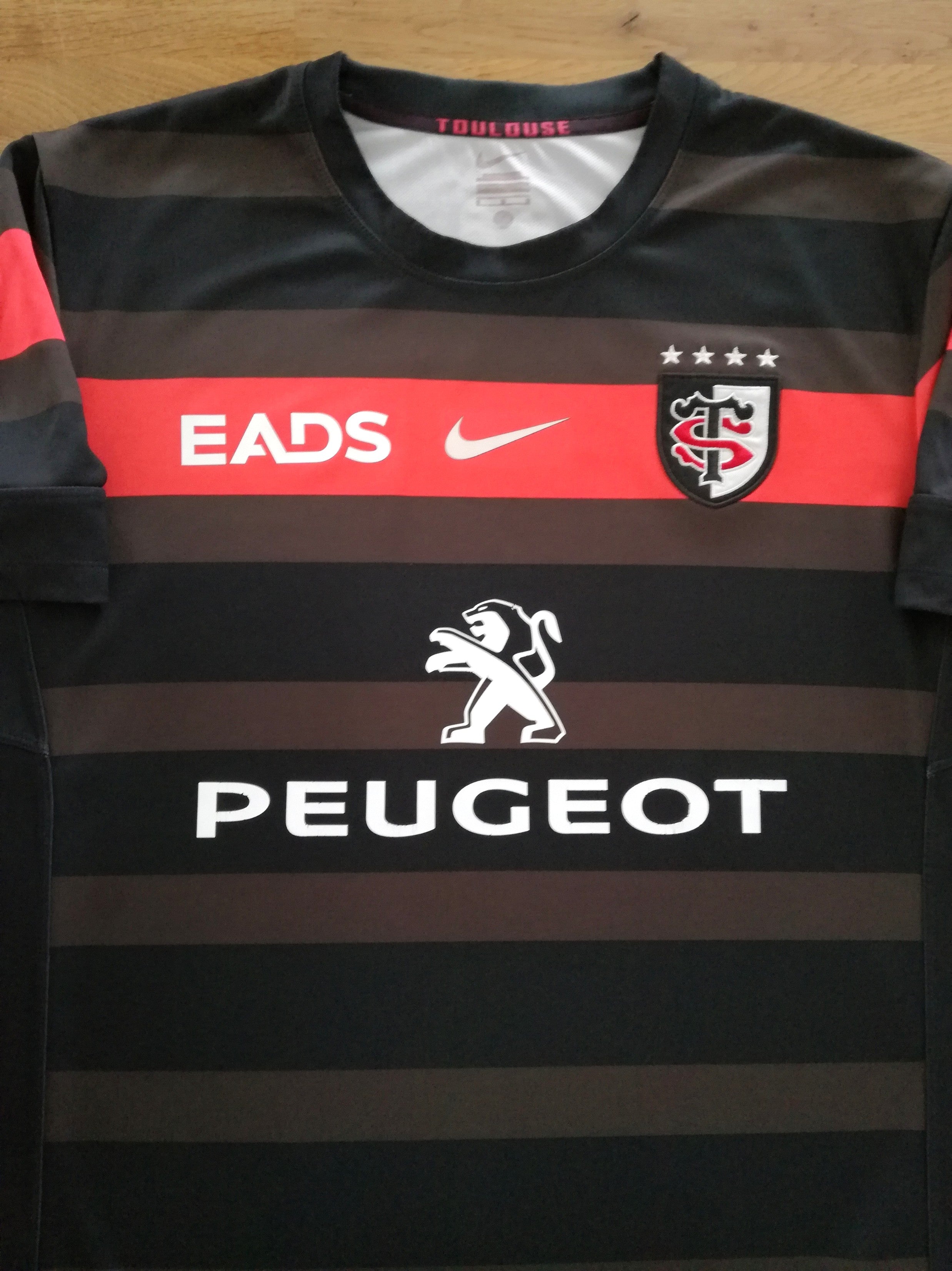 2012/13 Toulouse Home Rugby Shirt