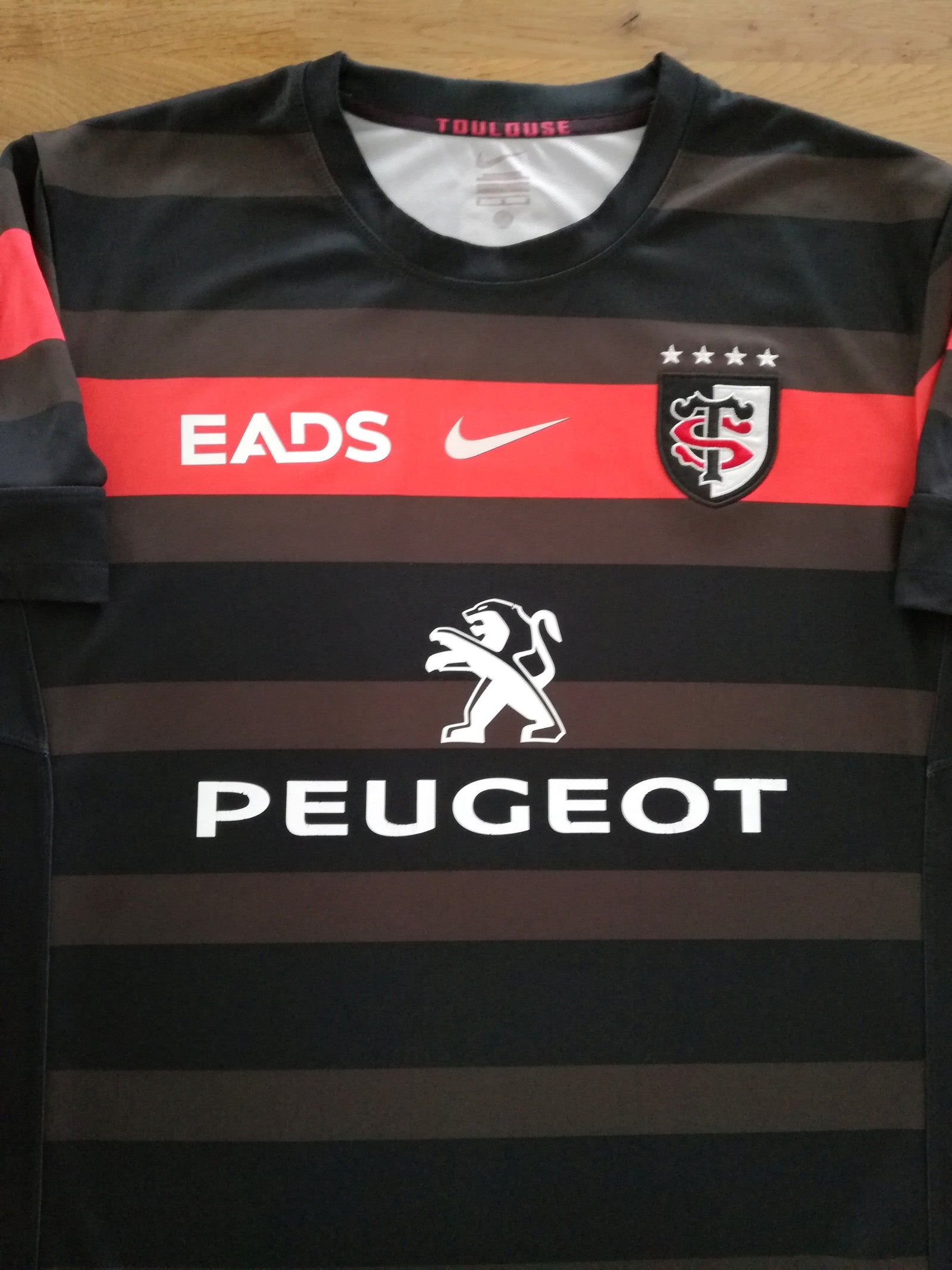 2012/13 Toulouse Home Rugby Shirt