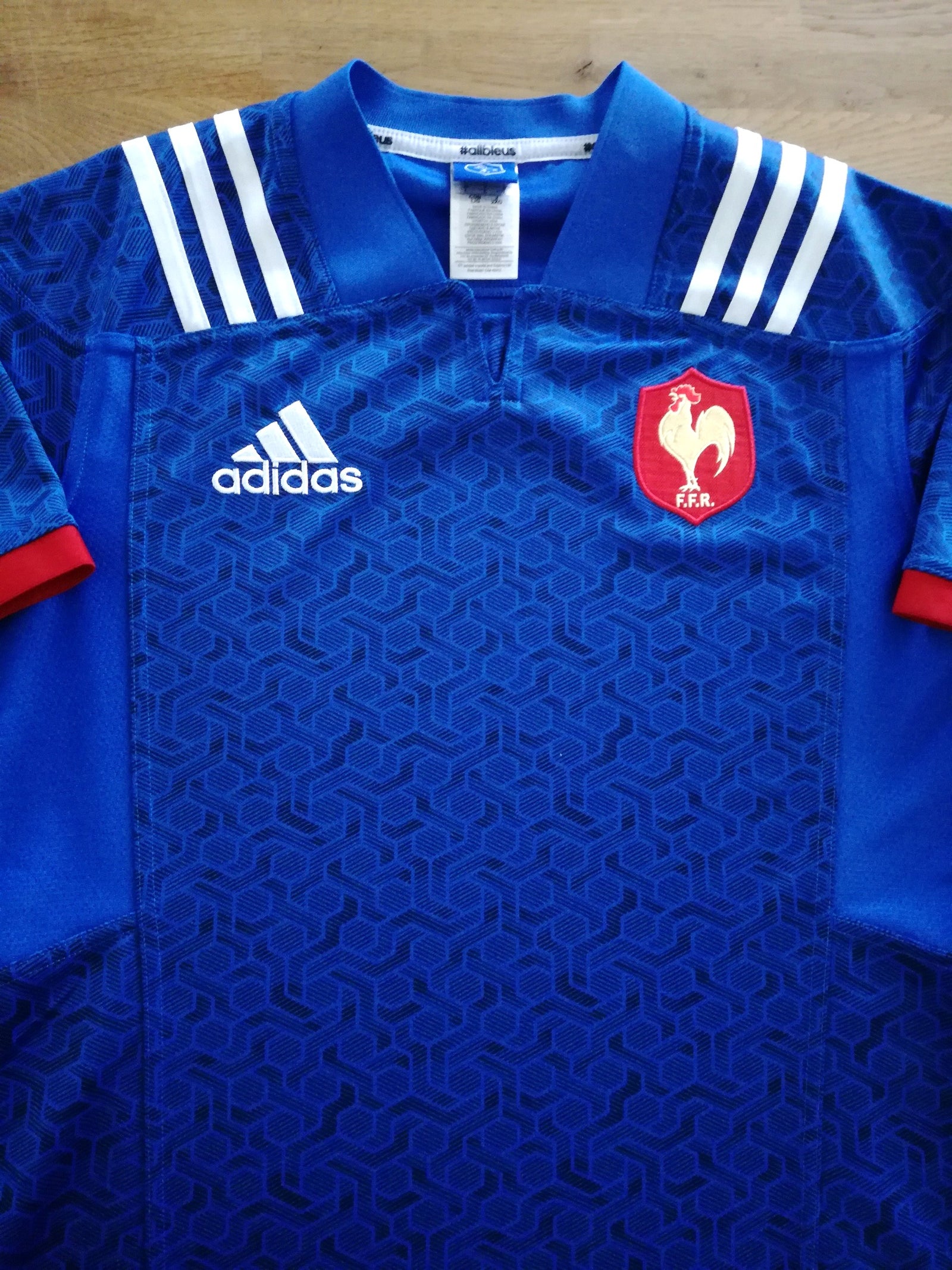 2017/18 France Home Rugby Shirt