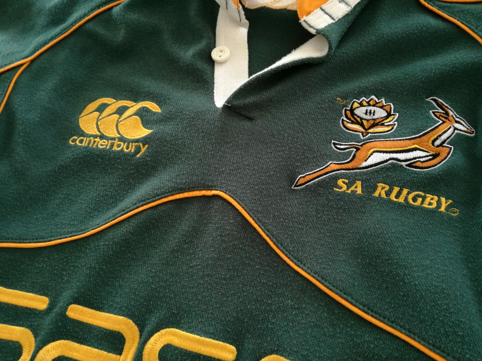 2007 South Africa Home Rugby Shirt (M)