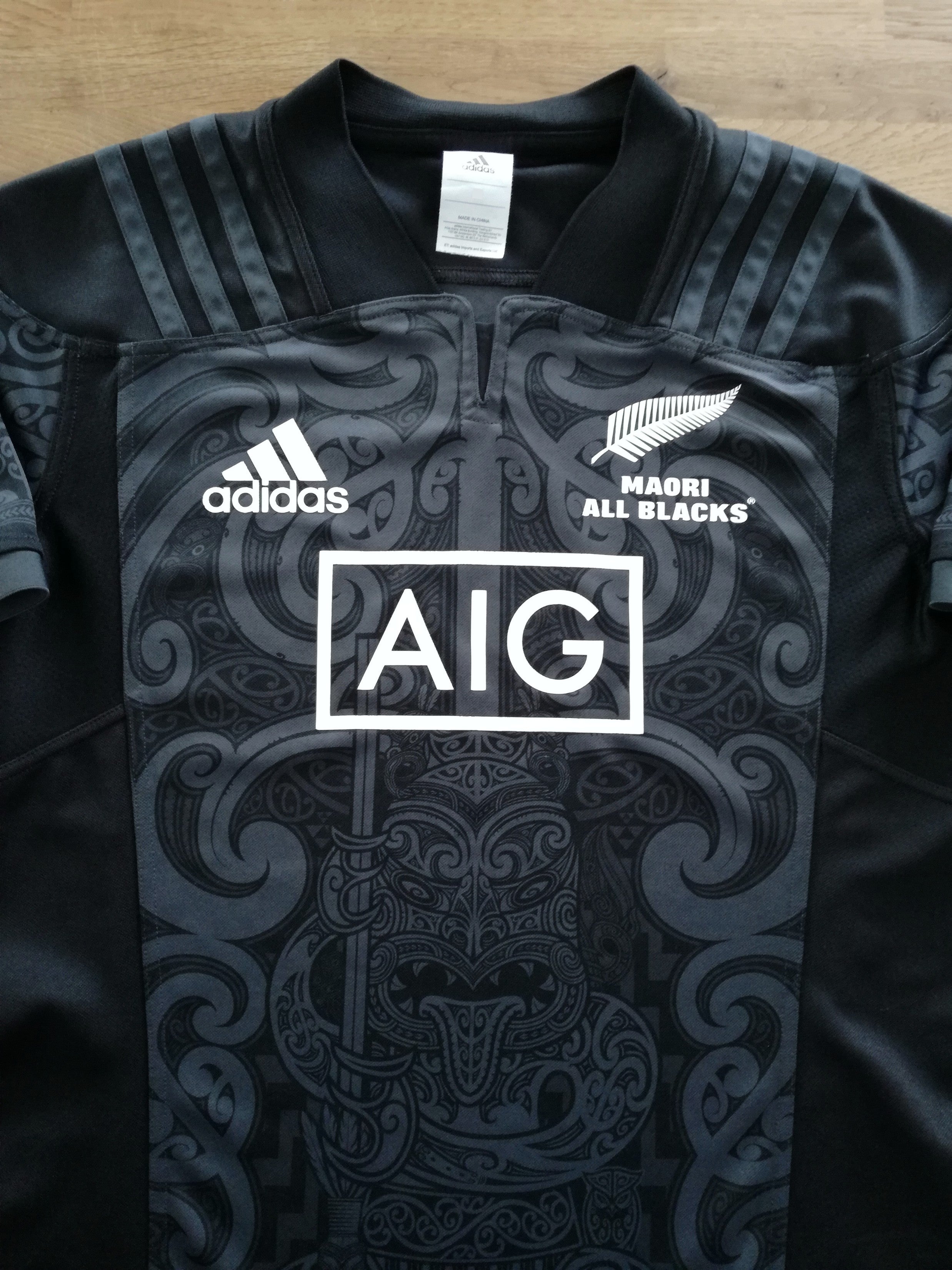 2017/18 New Zealand Maori Home Rugby Shirt