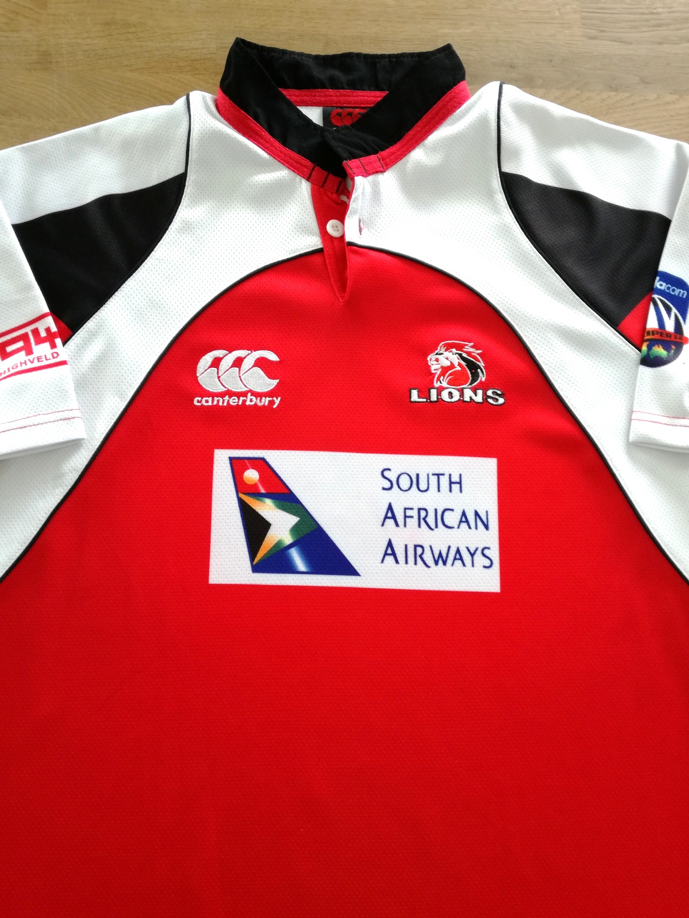 2007 Lions Home Super14 Rugby Shirt
