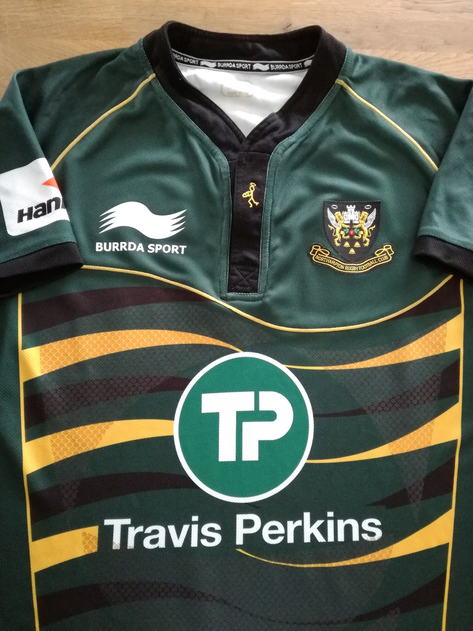 2012/13 Northampton Saints European Rugby Shirt