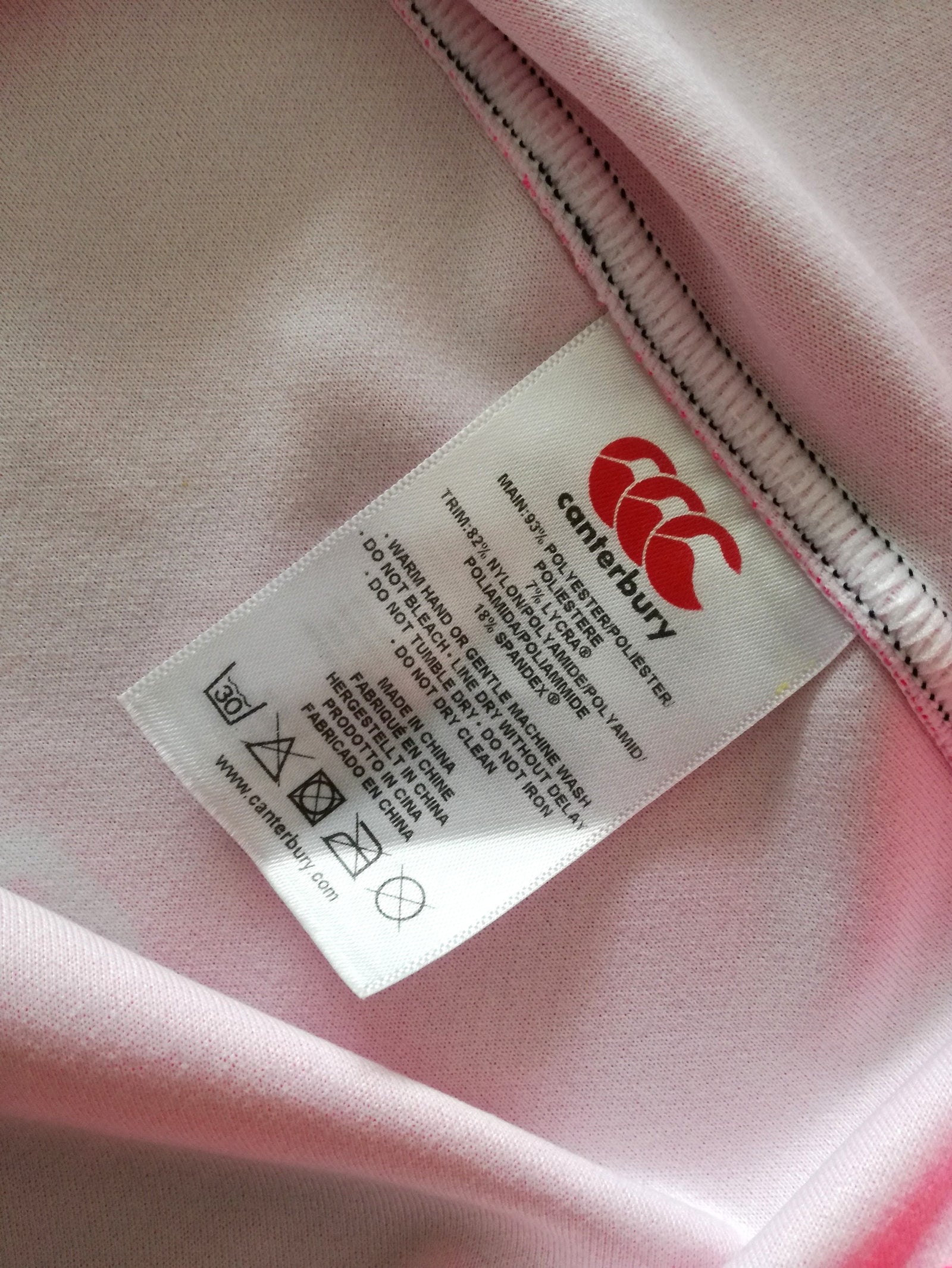 2013/14 Cardiff Blues European Pro-Fit Rugby Shirt (L)