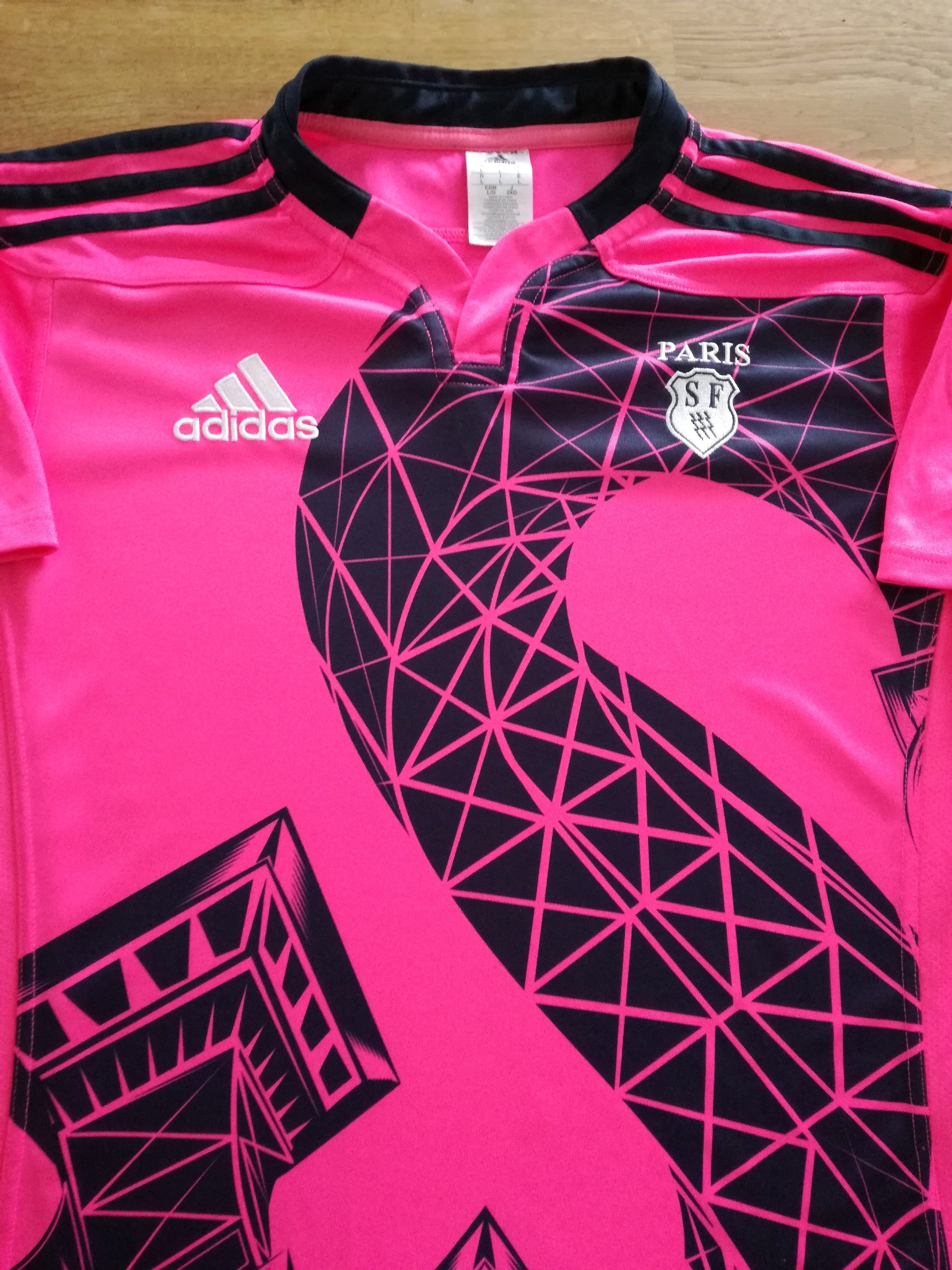 2014/15 Stade Français Away Rugby Shirt