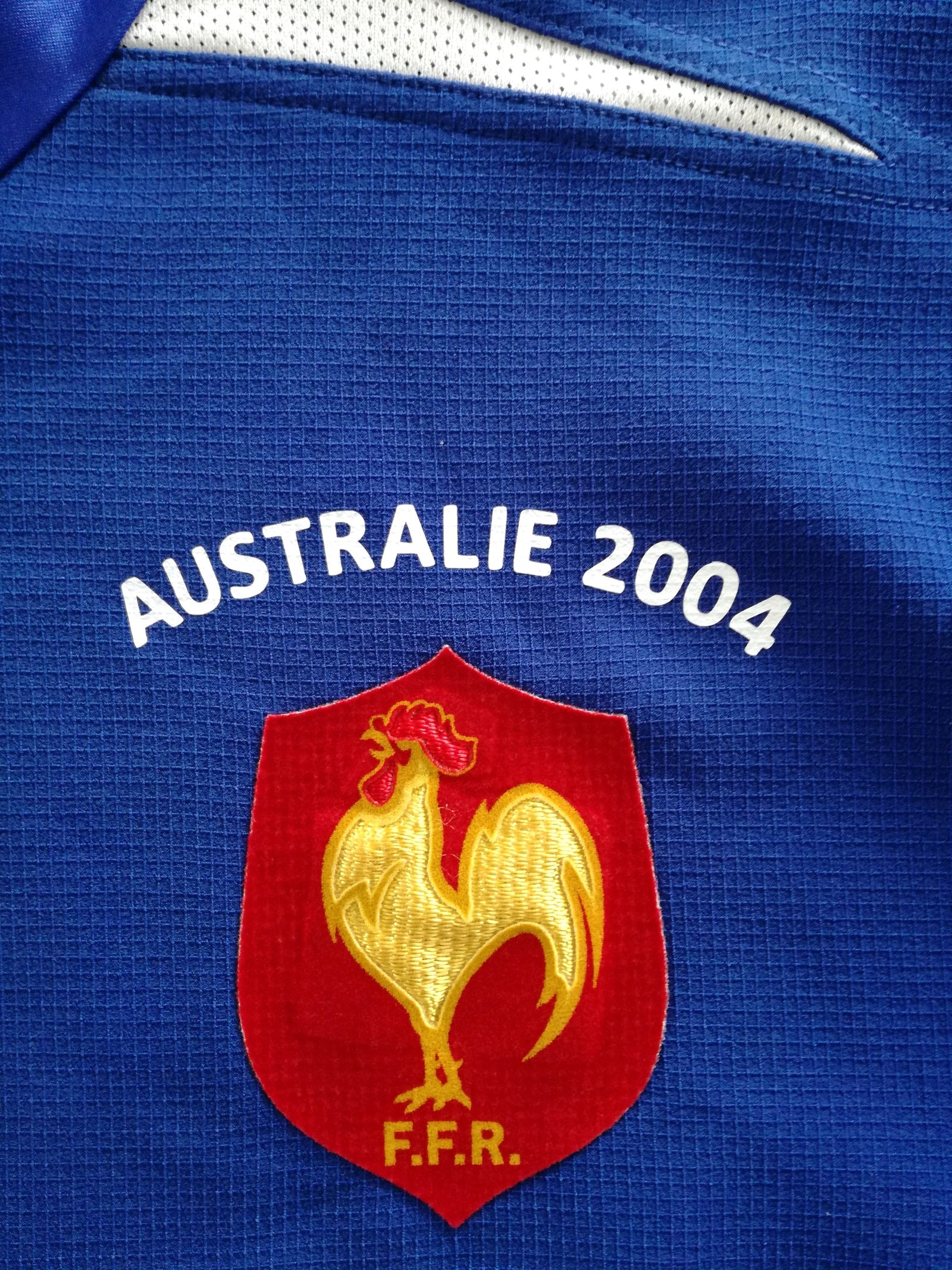 2004 France (vs Australia) Home Pro-Fit Rugby Shirt (XL)