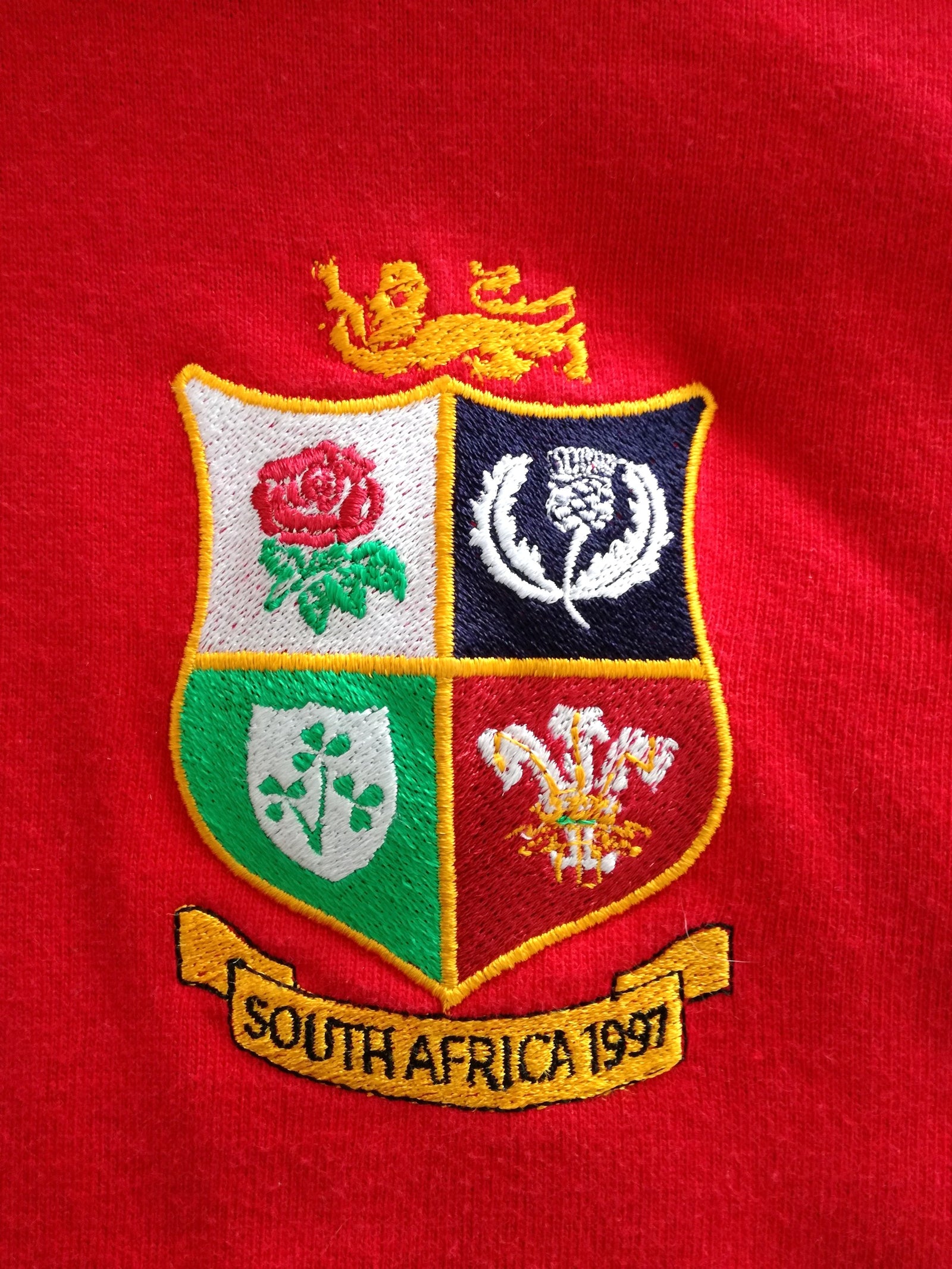 1997 British & Irish Lions Rugby Shirt. (XXL)