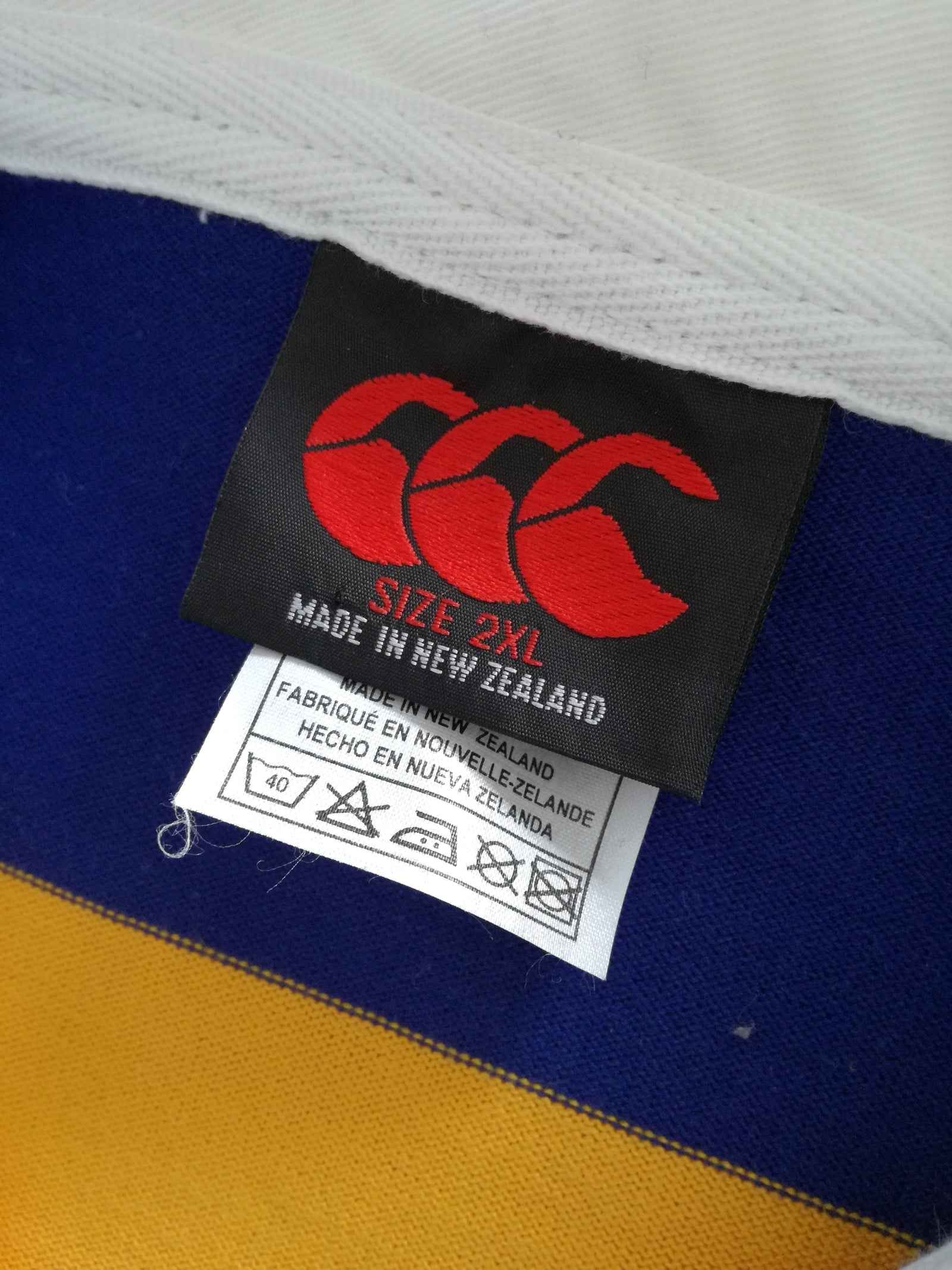 2002 Bay of Plenty Home Rugby Shirt (XXL)