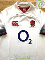 2017/18 England Home Vapodri+ Rugby Shirt
