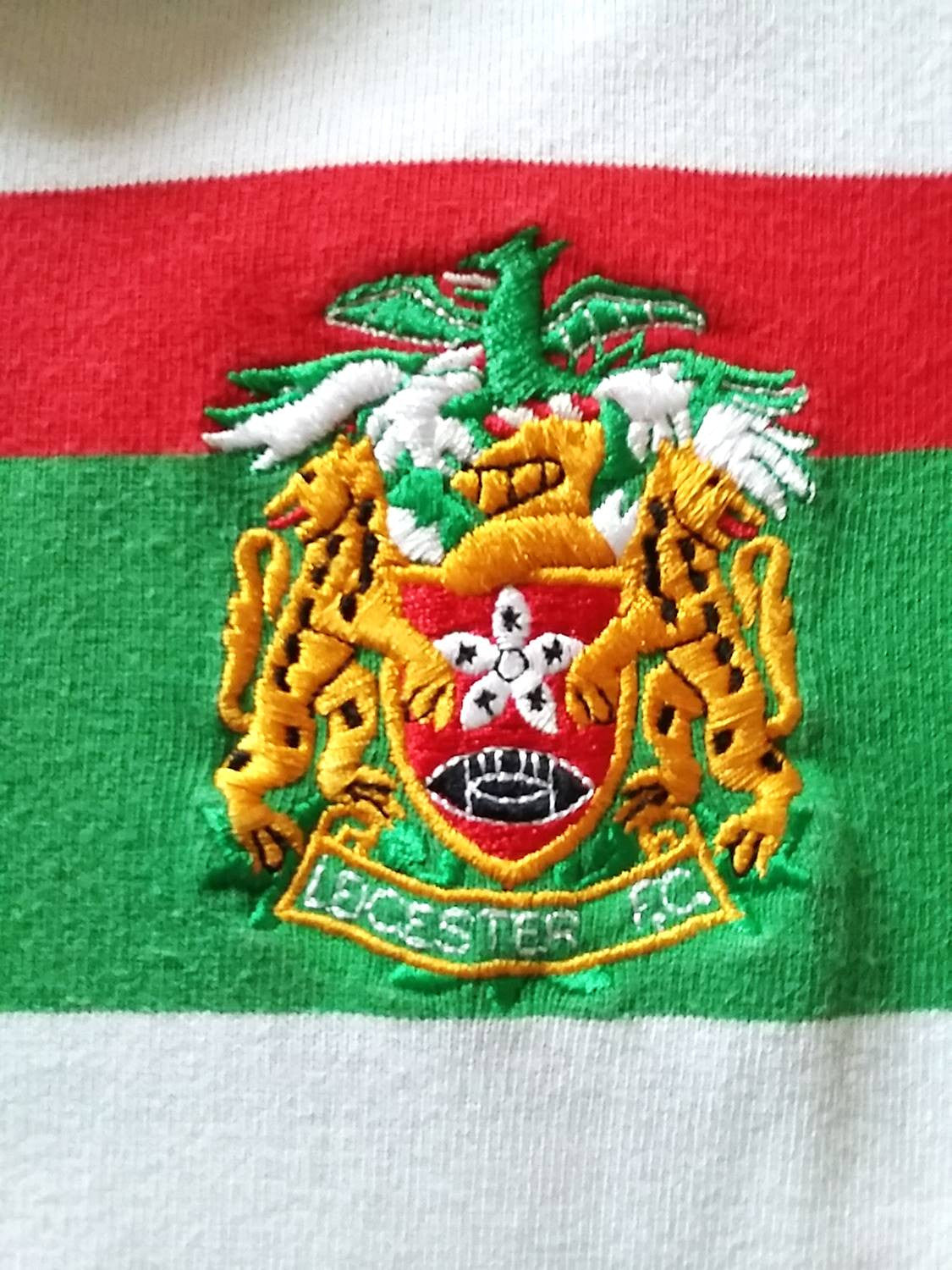 1997/98 Leicester Tigers Home Rugby Shirt. (XXL)