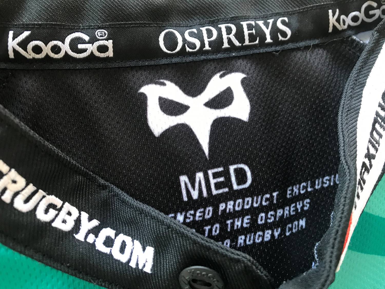 2009/10 Ospreys European Rugby Shirt (M)