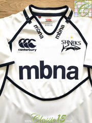 2012/13 Sale Sharks Away Pro-Fit Rugby Shirt (M)