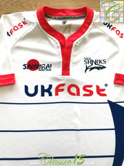 2018/19 Sale Sharks Away Rugby Shirt (S)