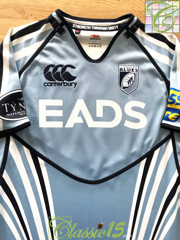 2011/12 Cardiff Blues Home Rugby Shirt (L)