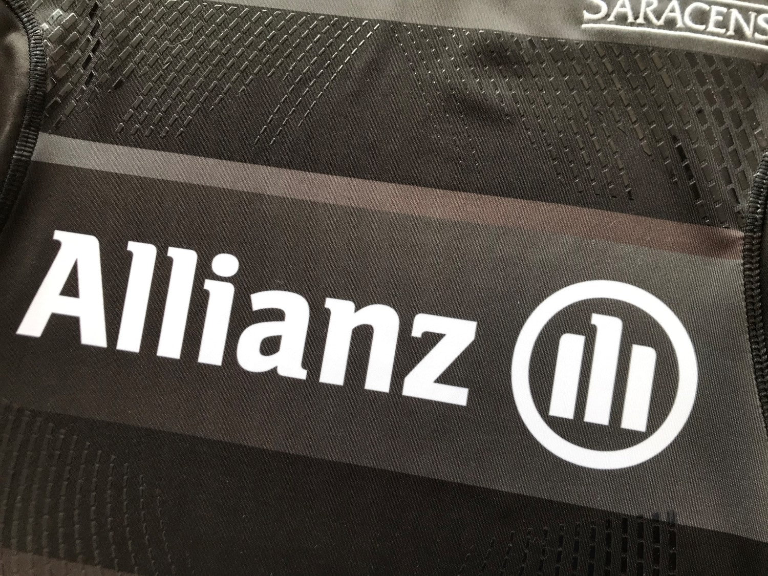 2016/17 Saracens Home Player Issue Rugby Shirt (L)