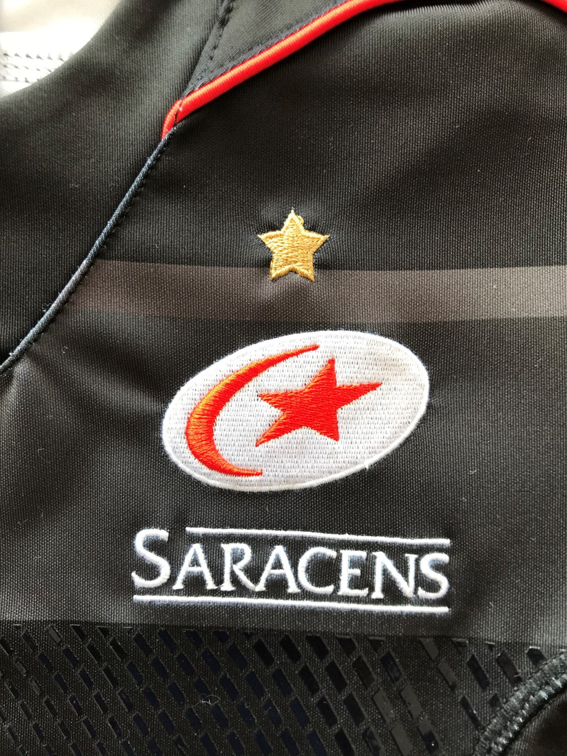 2016/17 Saracens Home Player Issue Rugby Shirt (L)