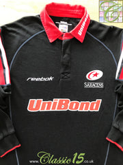 2002/03 Saracens Home Rugby Shirt (S)