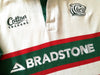 2002/03 Leicester Tigers Away Rugby Shirt. (M)