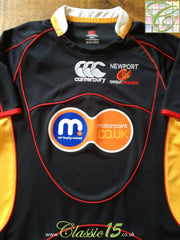 2008/09 Newport Gwent Dragons Home Rugby Shirt (L) *BNWT*