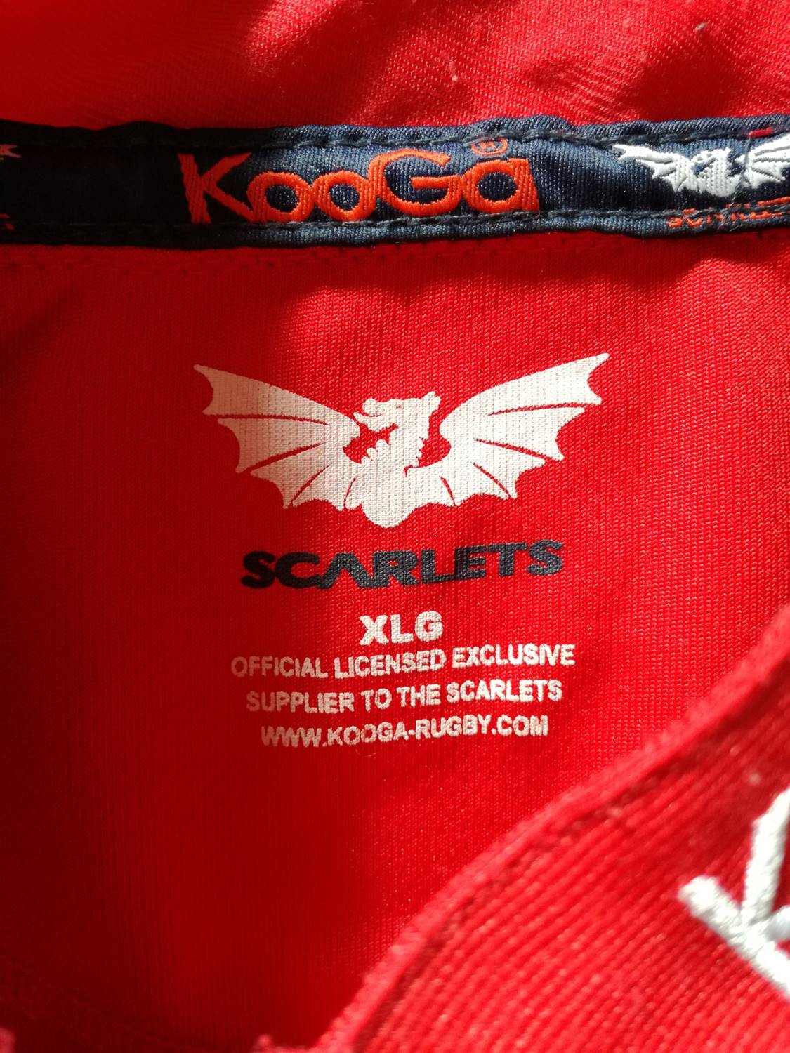 2006/07 Scarlets Home Rugby Shirt (XL)